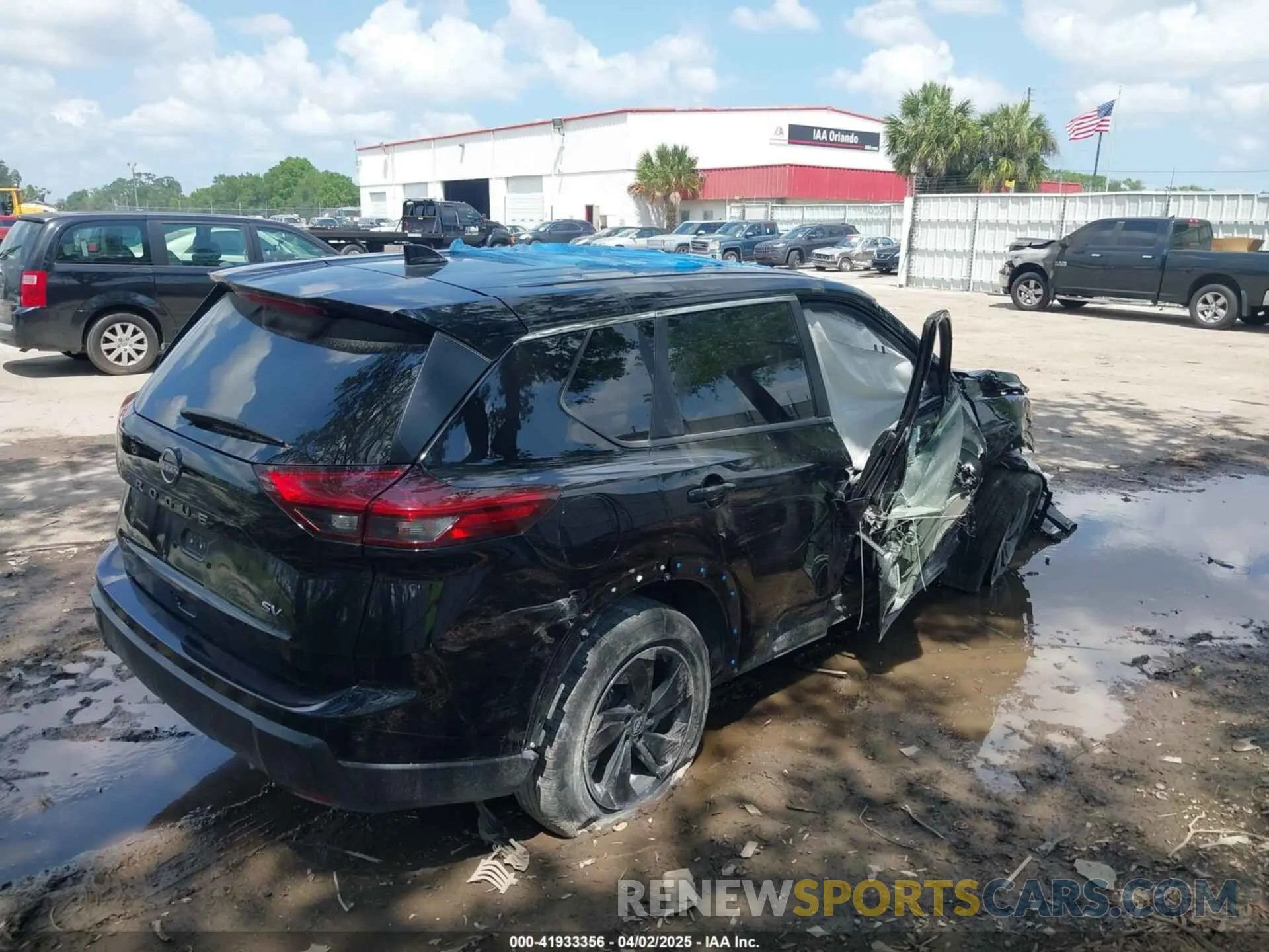 4 Photograph of a damaged car JN8BT3BA9RW351396 NISSAN ROGUE 2024
