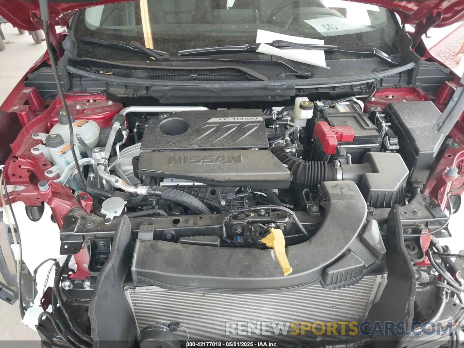 10 Photograph of a damaged car JN8BT3BAXRW000772 NISSAN ROGUE 2024