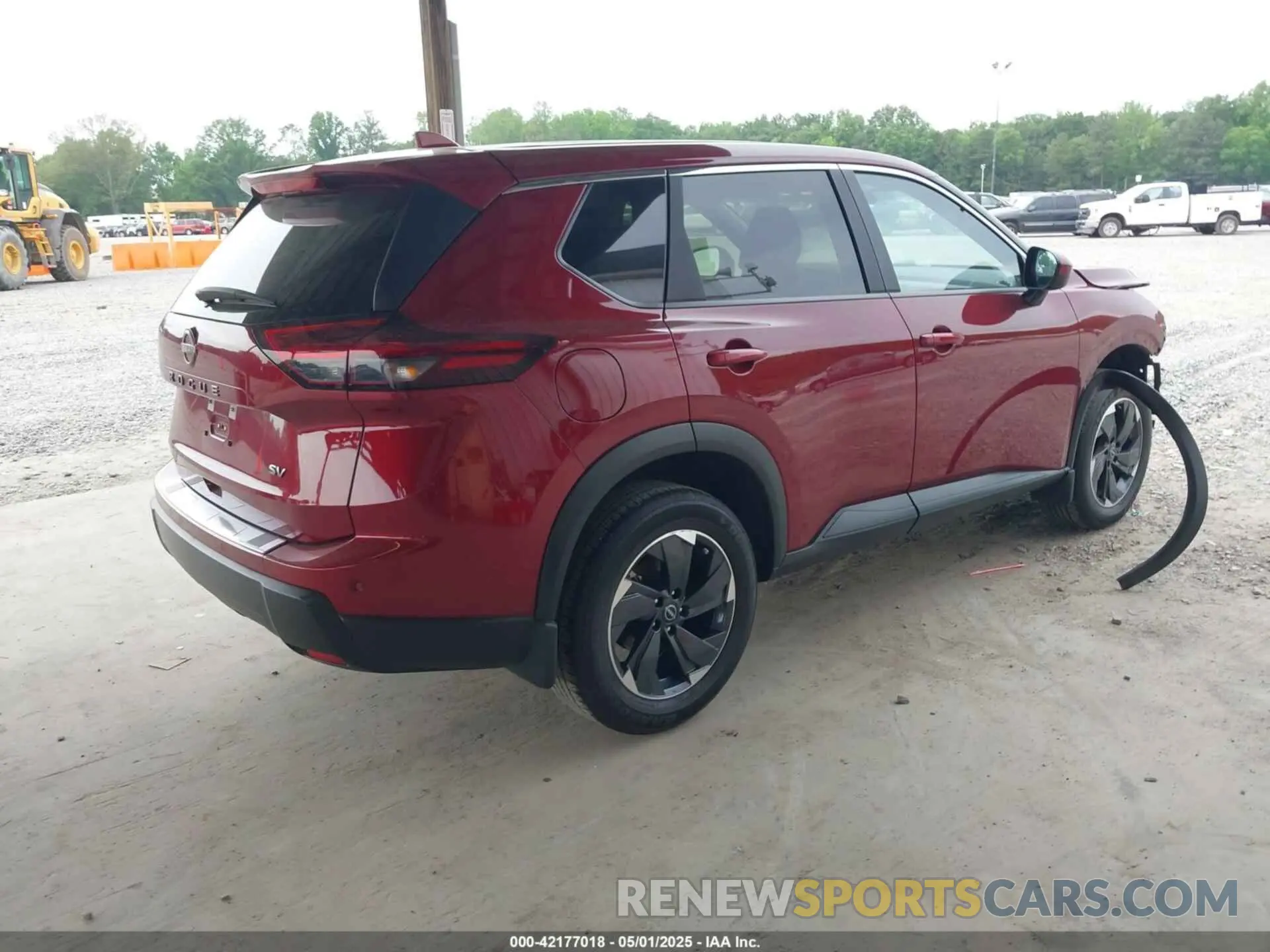 4 Photograph of a damaged car JN8BT3BAXRW000772 NISSAN ROGUE 2024
