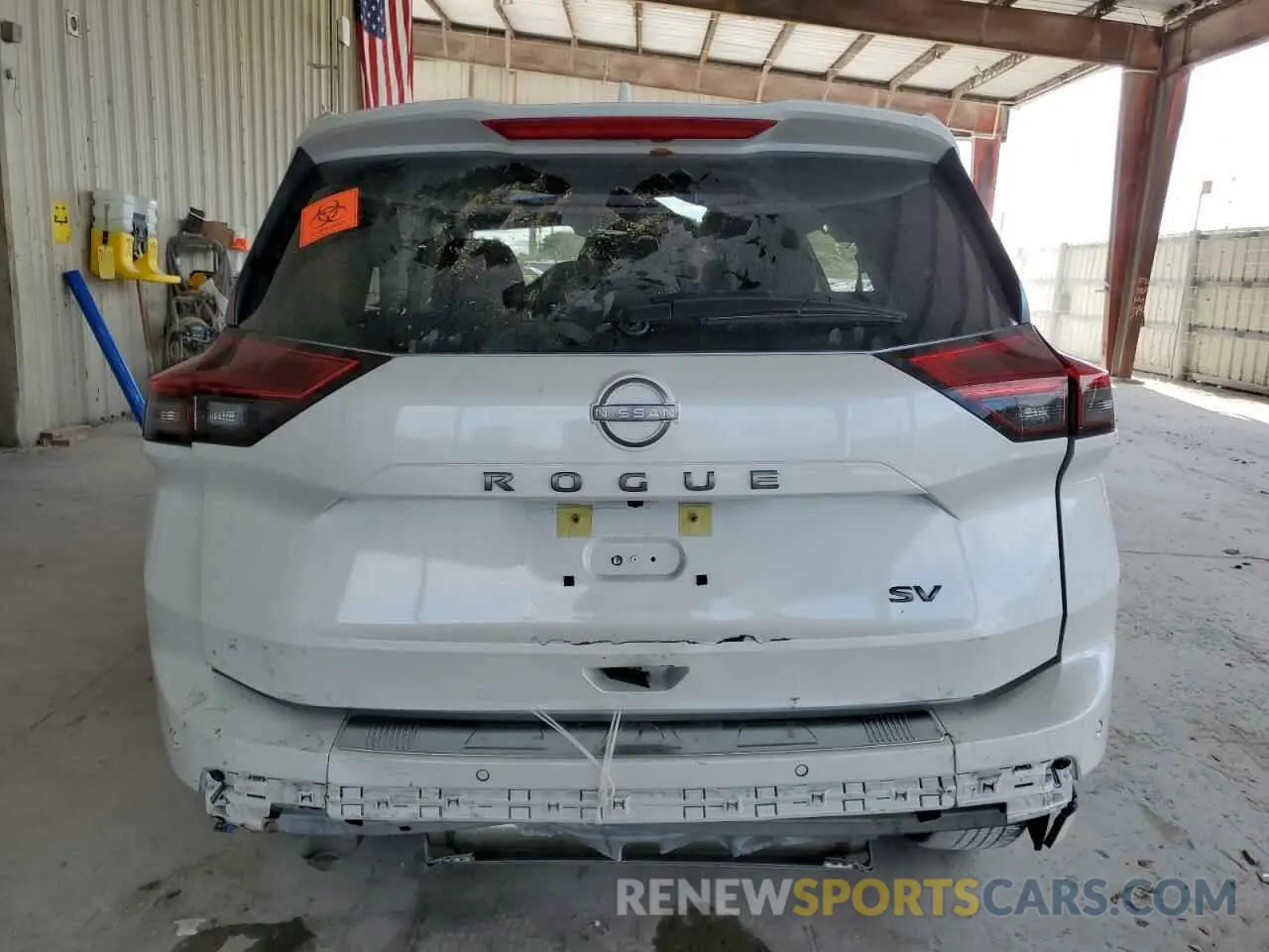6 Photograph of a damaged car JN8BT3BAXRW350838 NISSAN ROGUE 2024
