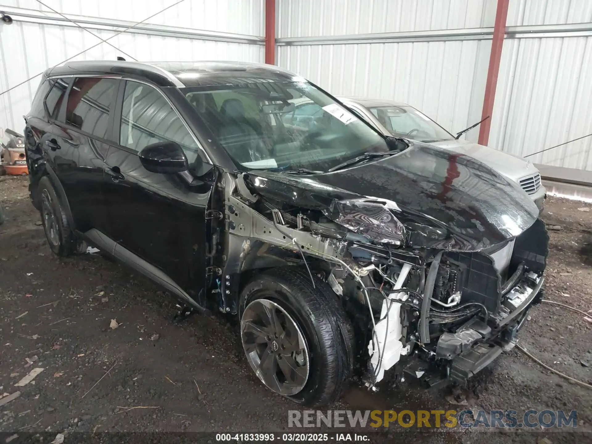 1 Photograph of a damaged car JN8BT3BAXRW353643 NISSAN ROGUE 2024