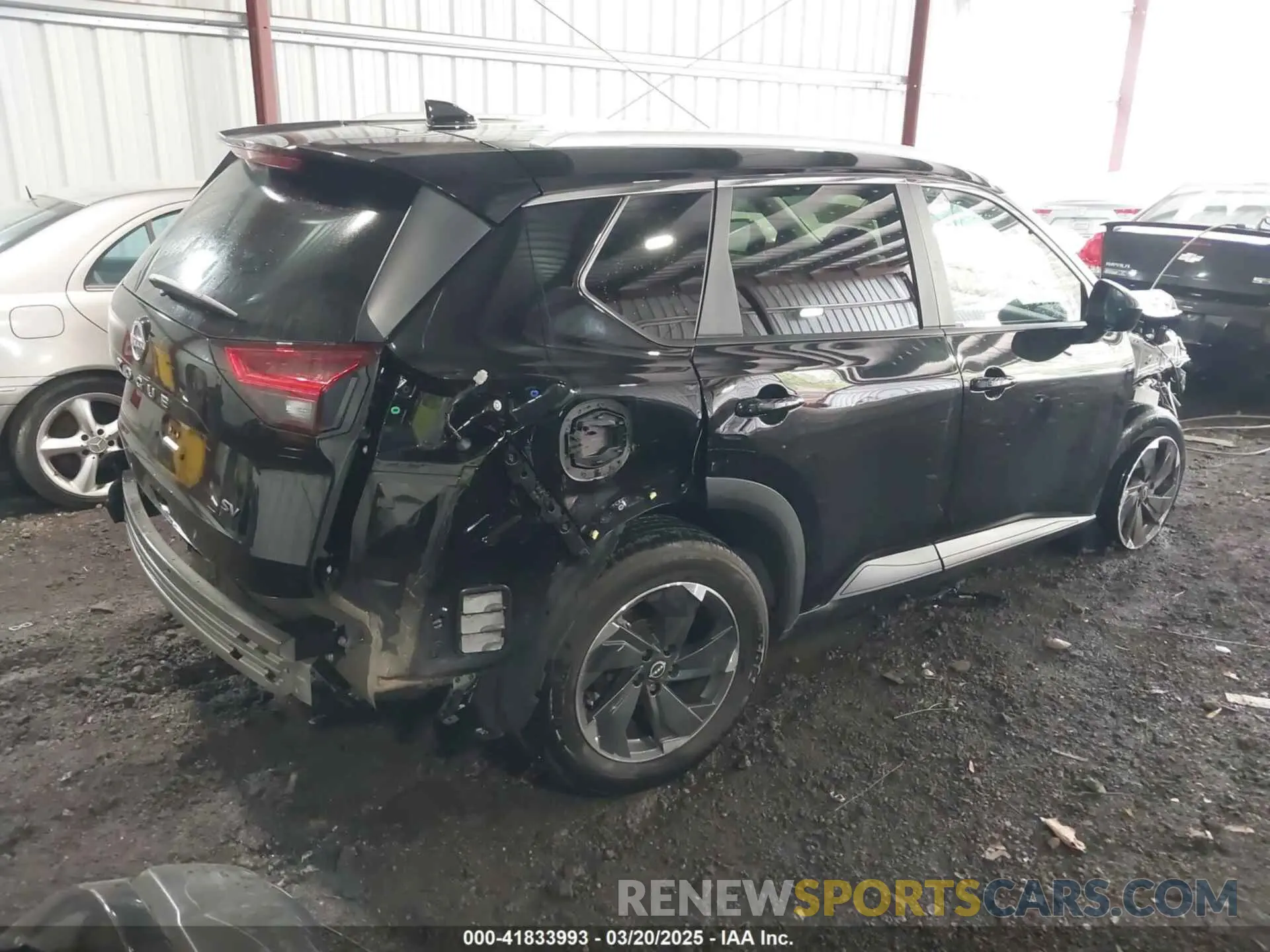 4 Photograph of a damaged car JN8BT3BAXRW353643 NISSAN ROGUE 2024