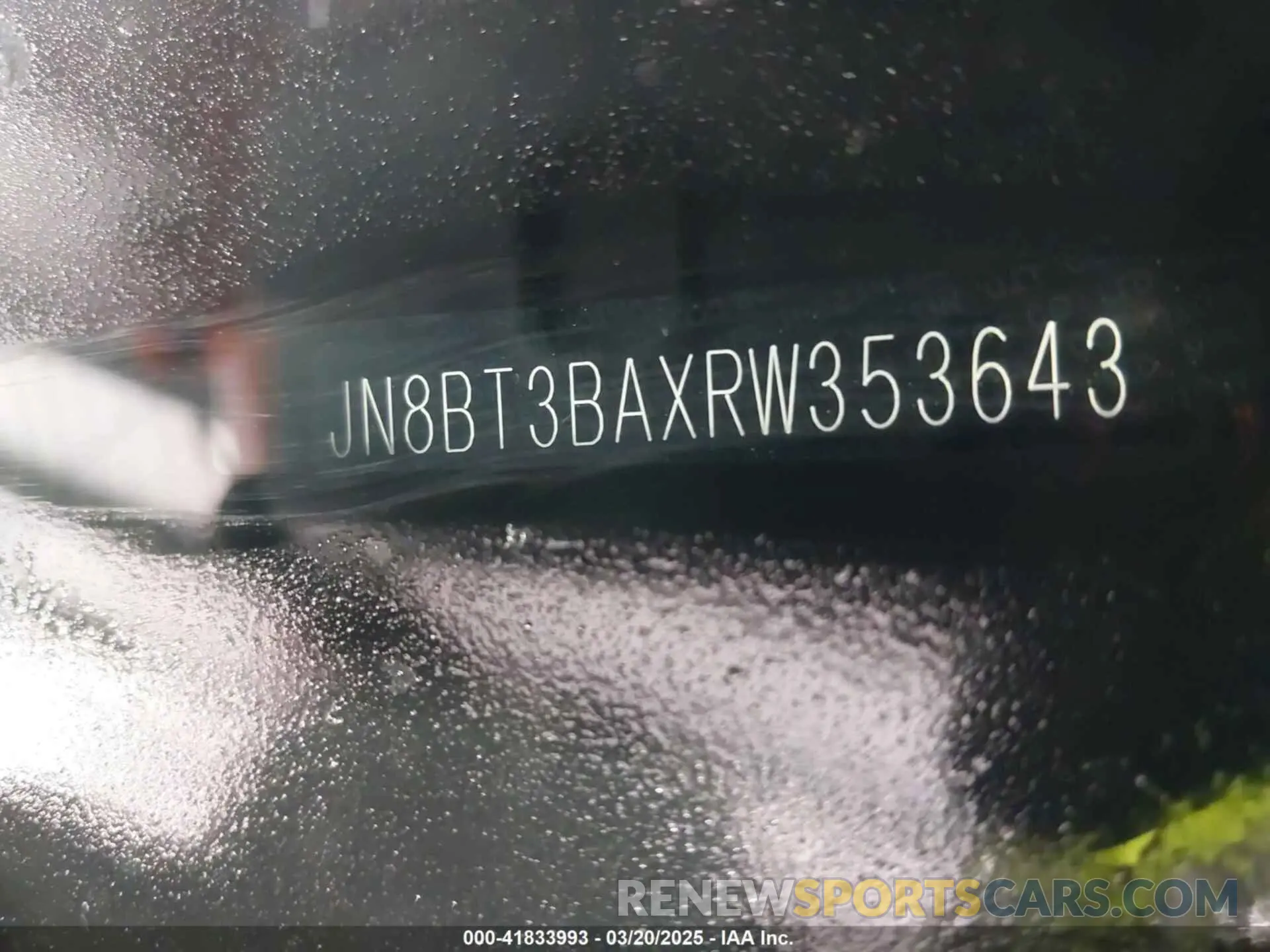 9 Photograph of a damaged car JN8BT3BAXRW353643 NISSAN ROGUE 2024