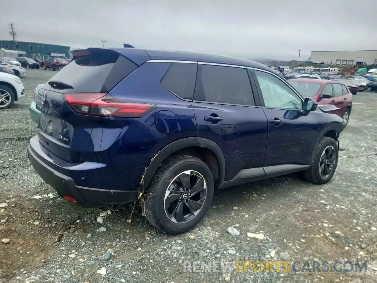 3 Photograph of a damaged car JN8BT3BB0RW282820 NISSAN ROGUE 2024