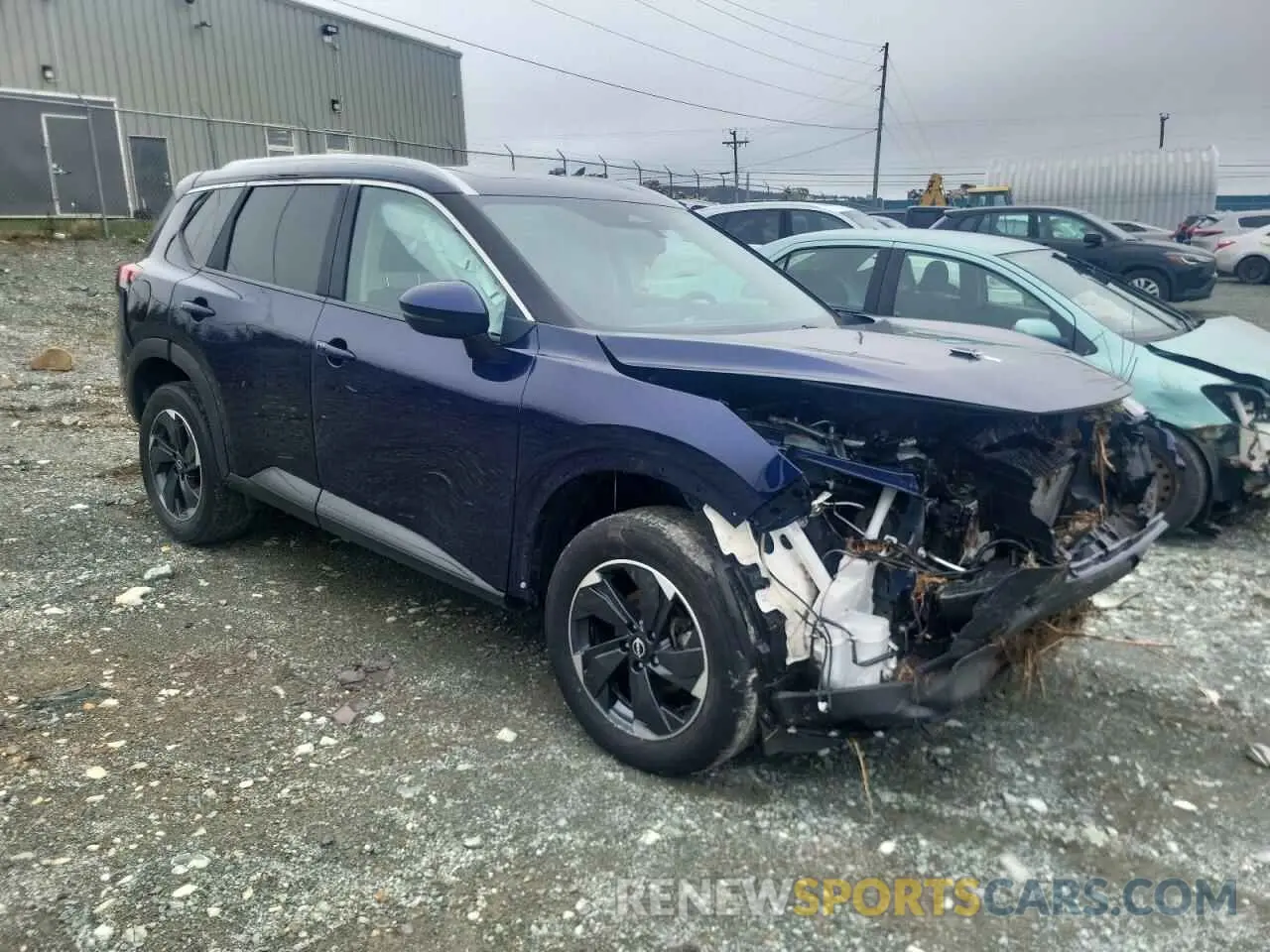 4 Photograph of a damaged car JN8BT3BB0RW282820 NISSAN ROGUE 2024