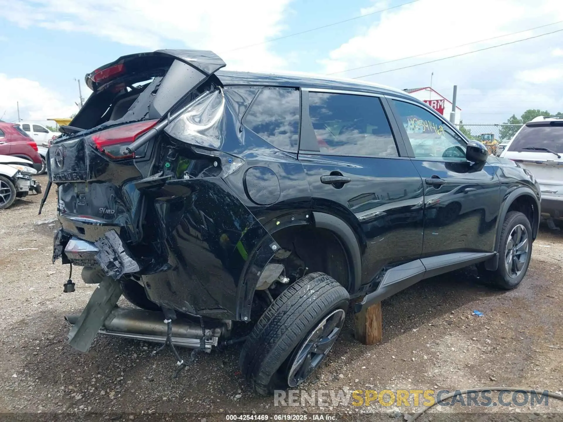 6 Photograph of a damaged car JN8BT3BB0RW426415 NISSAN ROGUE 2024