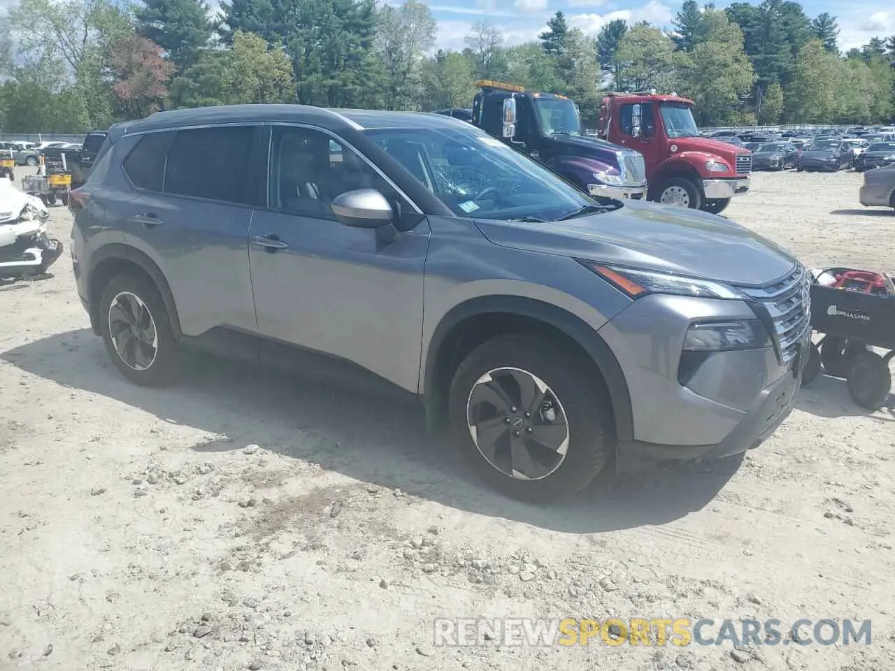 4 Photograph of a damaged car JN8BT3BB1RW289209 NISSAN ROGUE 2024