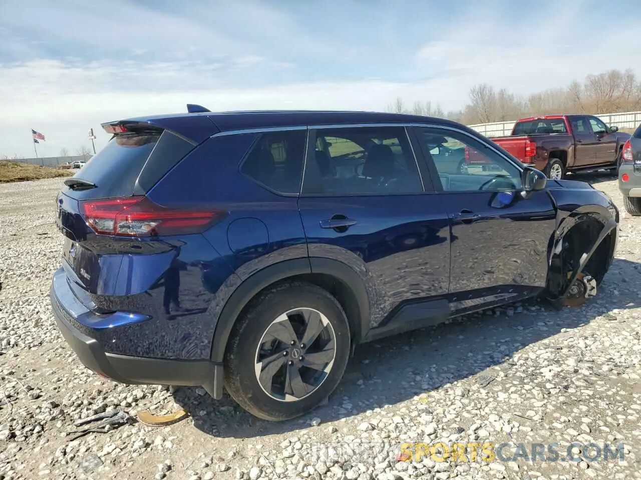 3 Photograph of a damaged car JN8BT3BB1RW290179 NISSAN ROGUE 2024