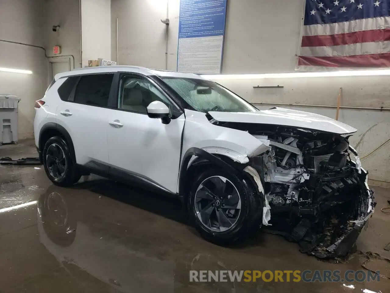 4 Photograph of a damaged car JN8BT3BB1RW434507 NISSAN ROGUE 2024