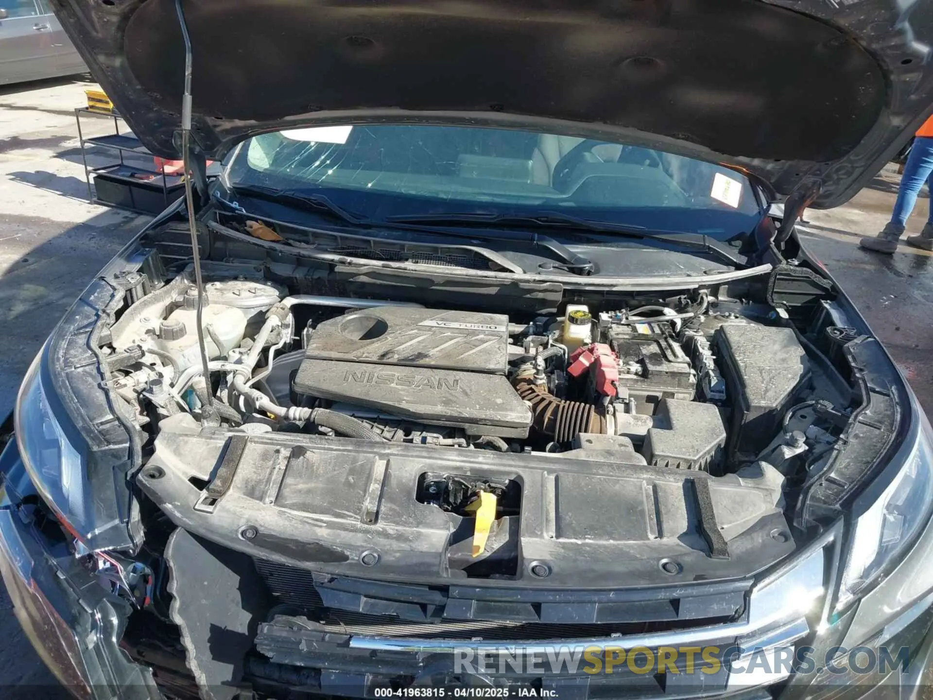 10 Photograph of a damaged car JN8BT3BB1RW446446 NISSAN ROGUE 2024