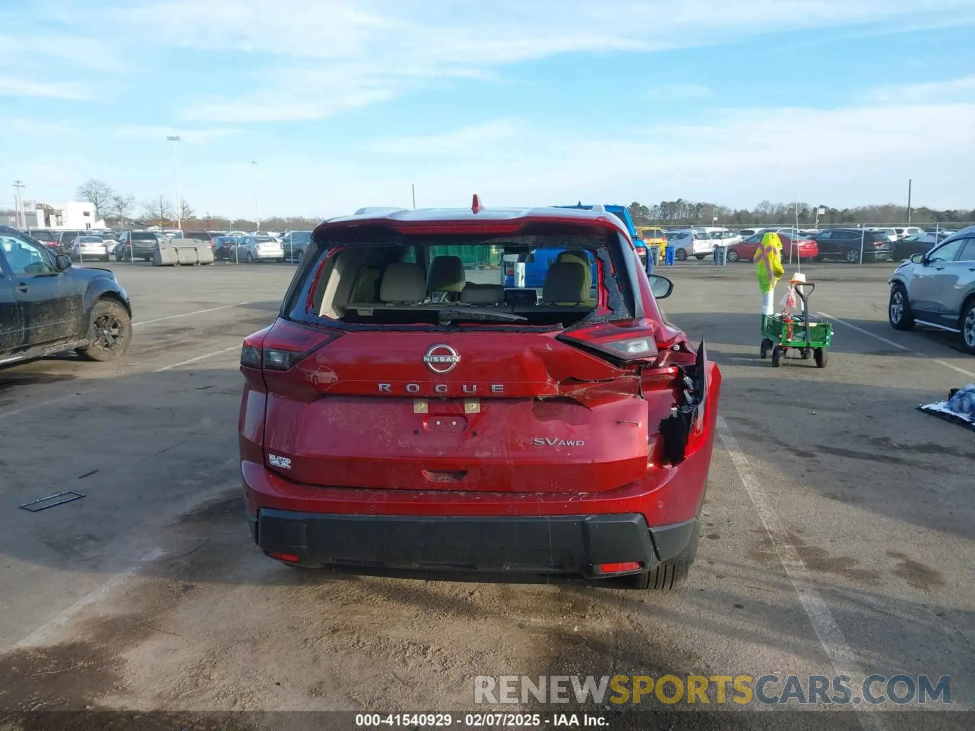 16 Photograph of a damaged car JN8BT3BB2RW184386 NISSAN ROGUE 2024