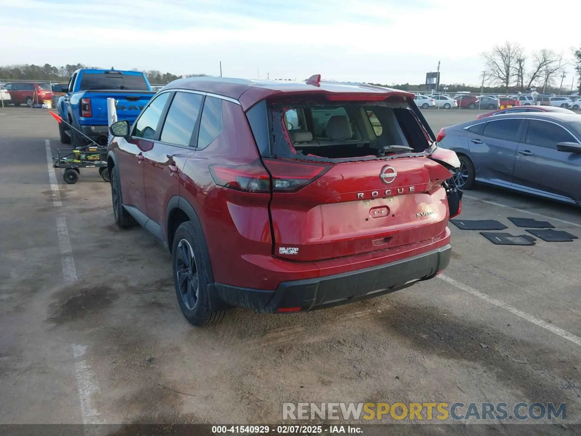6 Photograph of a damaged car JN8BT3BB2RW184386 NISSAN ROGUE 2024