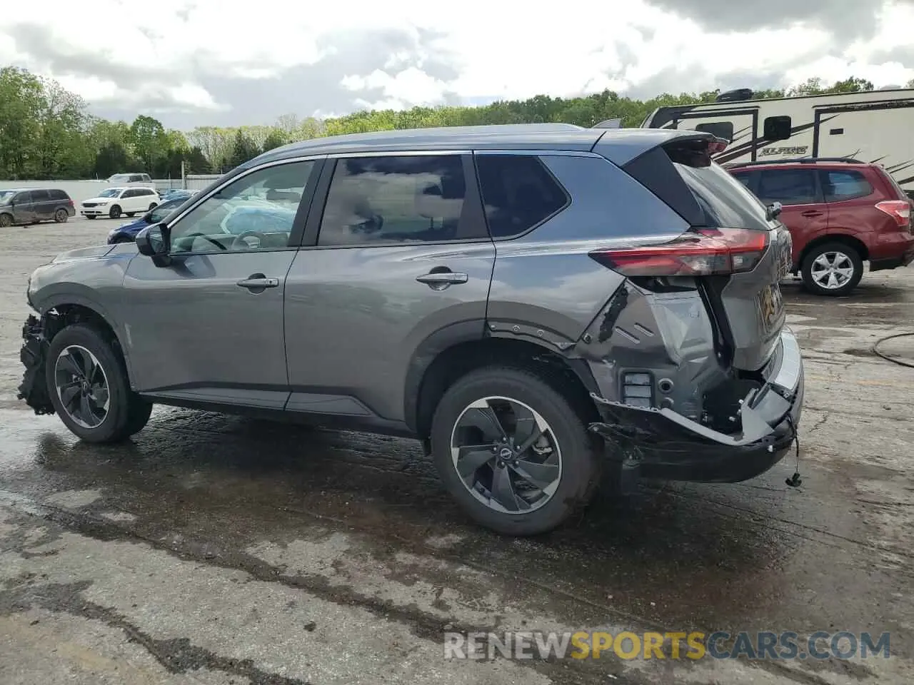 2 Photograph of a damaged car JN8BT3BB2RW280910 NISSAN ROGUE 2024
