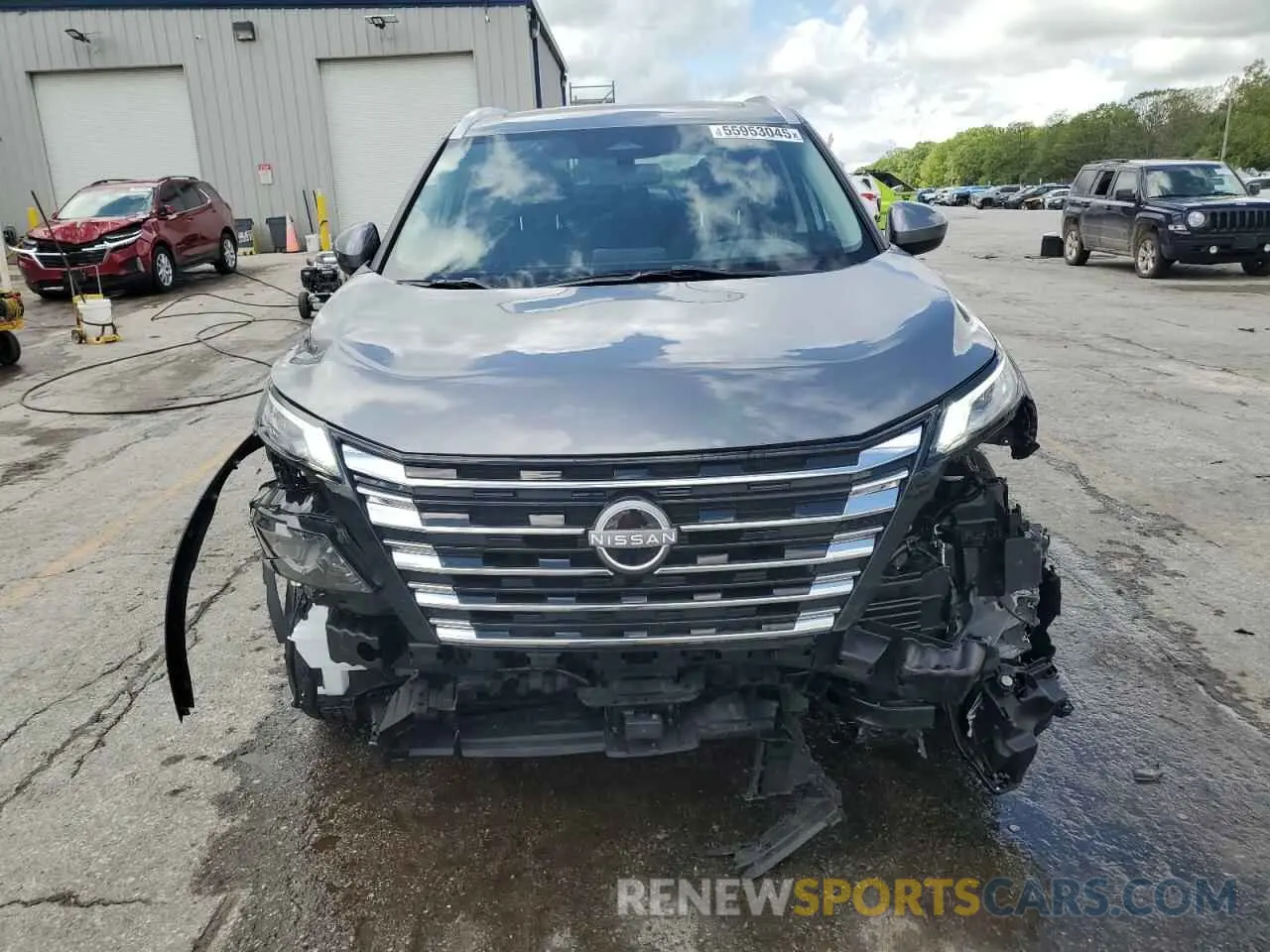5 Photograph of a damaged car JN8BT3BB2RW280910 NISSAN ROGUE 2024