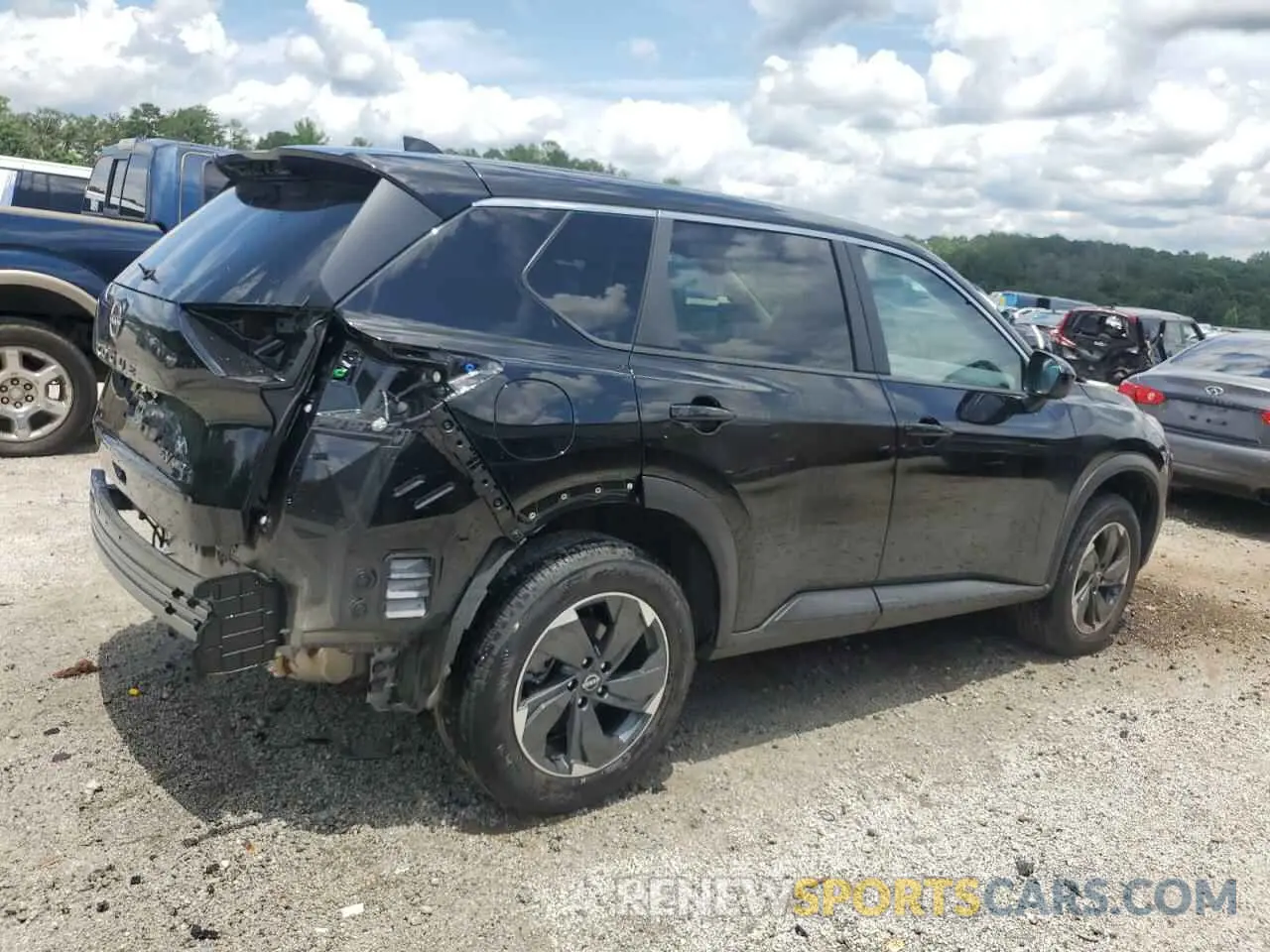 3 Photograph of a damaged car JN8BT3BB2RW288540 NISSAN ROGUE 2024