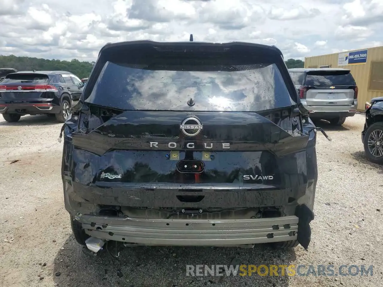 6 Photograph of a damaged car JN8BT3BB2RW288540 NISSAN ROGUE 2024