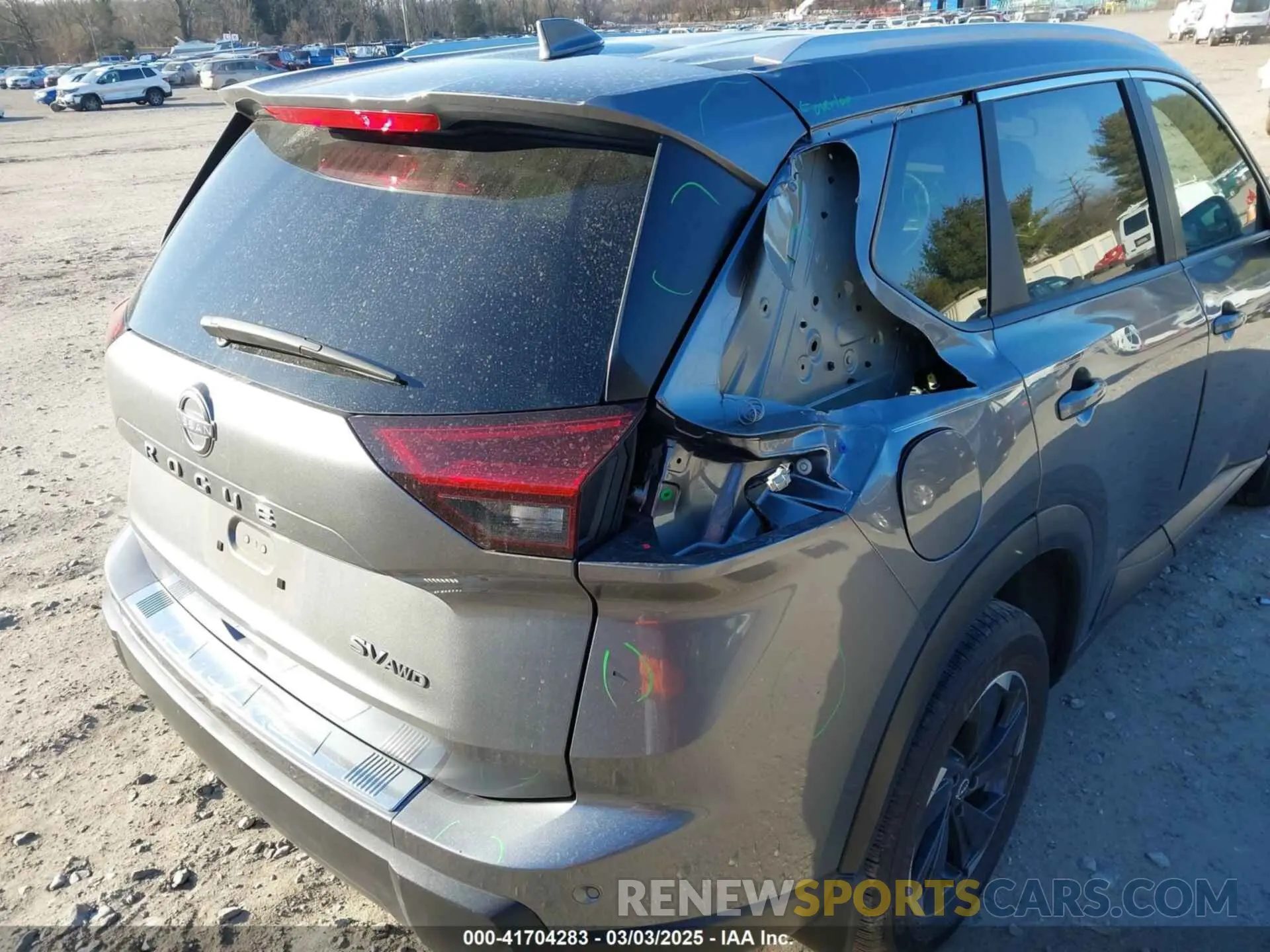 17 Photograph of a damaged car JN8BT3BB2RW427047 NISSAN ROGUE 2024