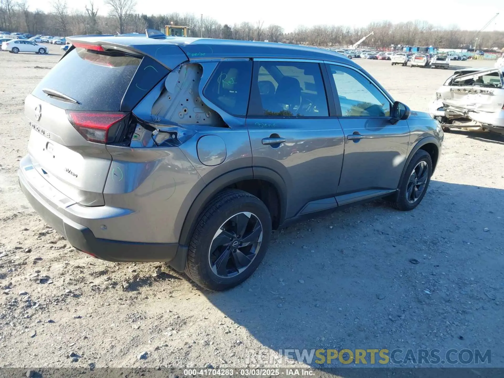 4 Photograph of a damaged car JN8BT3BB2RW427047 NISSAN ROGUE 2024