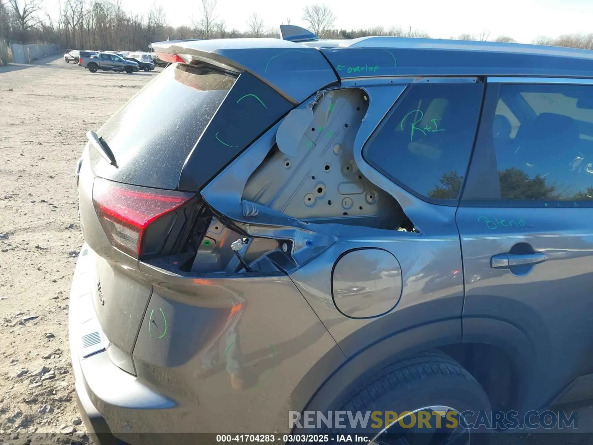 6 Photograph of a damaged car JN8BT3BB2RW427047 NISSAN ROGUE 2024