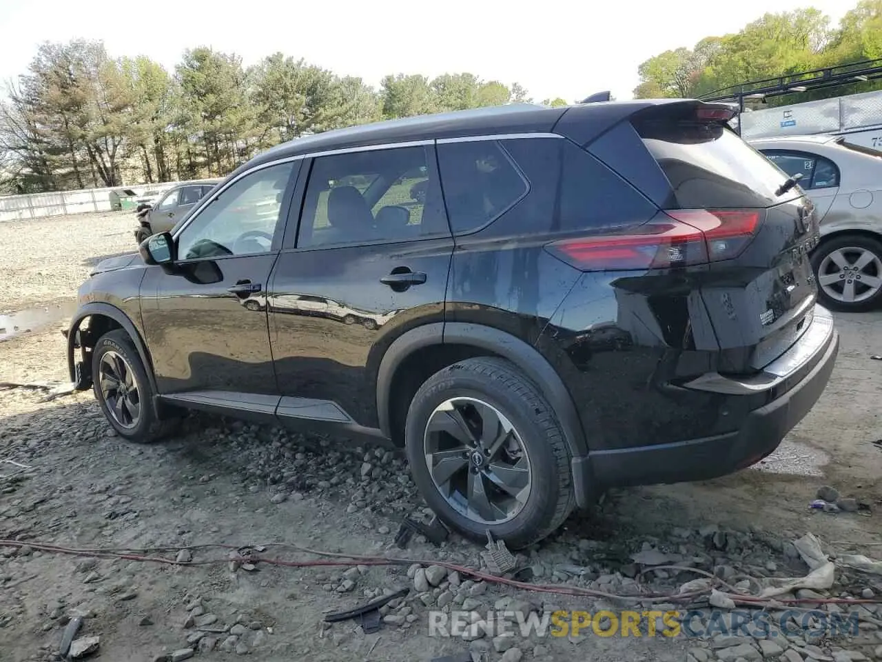 2 Photograph of a damaged car JN8BT3BB2RW437755 NISSAN ROGUE 2024