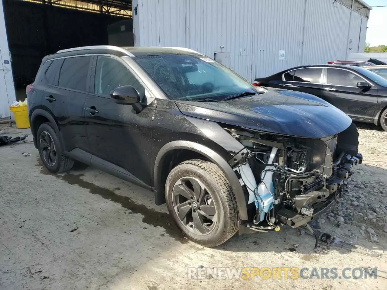 4 Photograph of a damaged car JN8BT3BB2RW437755 NISSAN ROGUE 2024