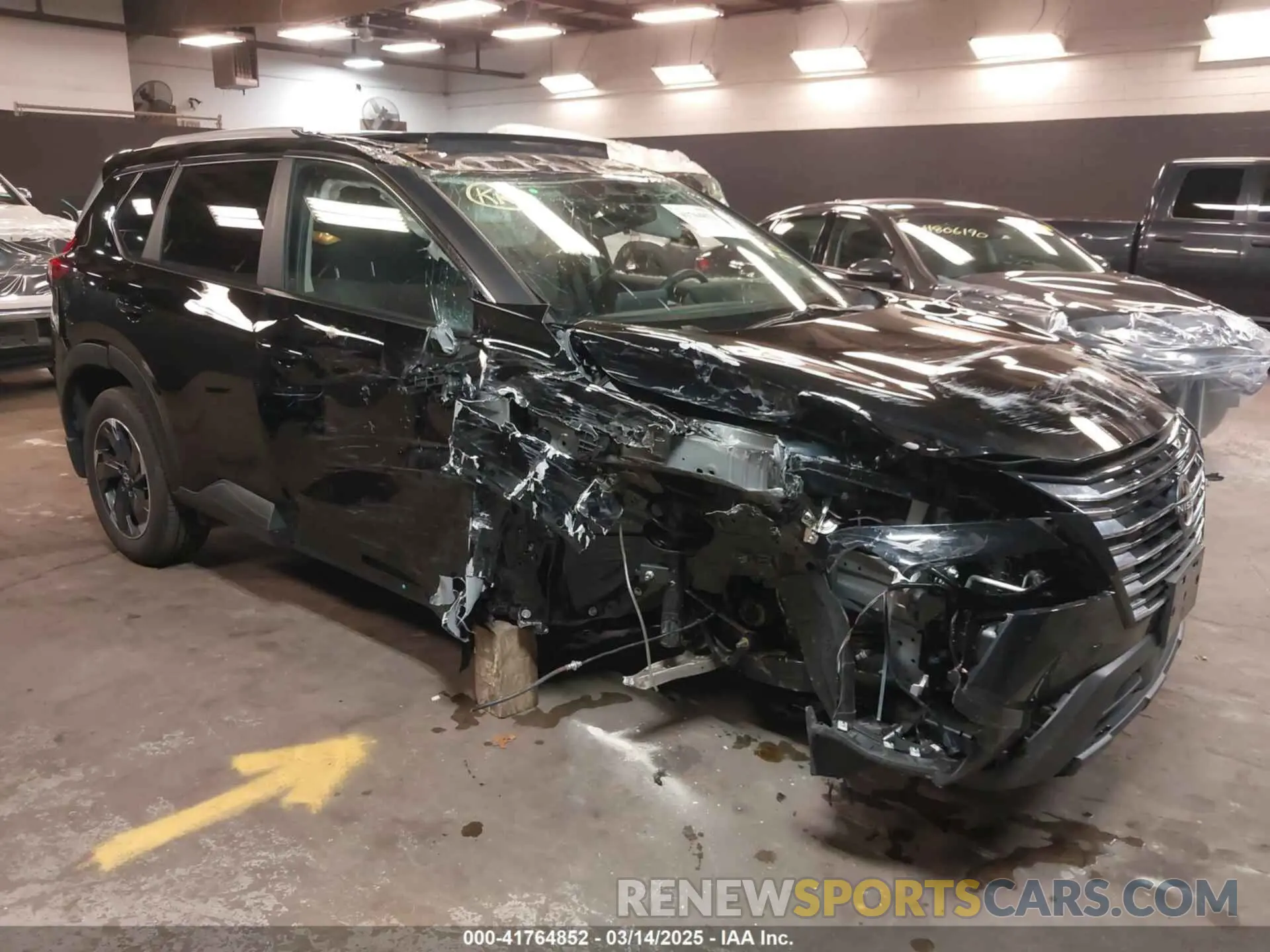 1 Photograph of a damaged car JN8BT3BB3RW180072 NISSAN ROGUE 2024