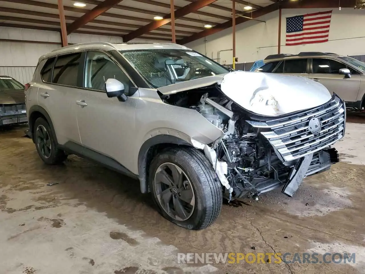 4 Photograph of a damaged car JN8BT3BB3RW284836 NISSAN ROGUE 2024