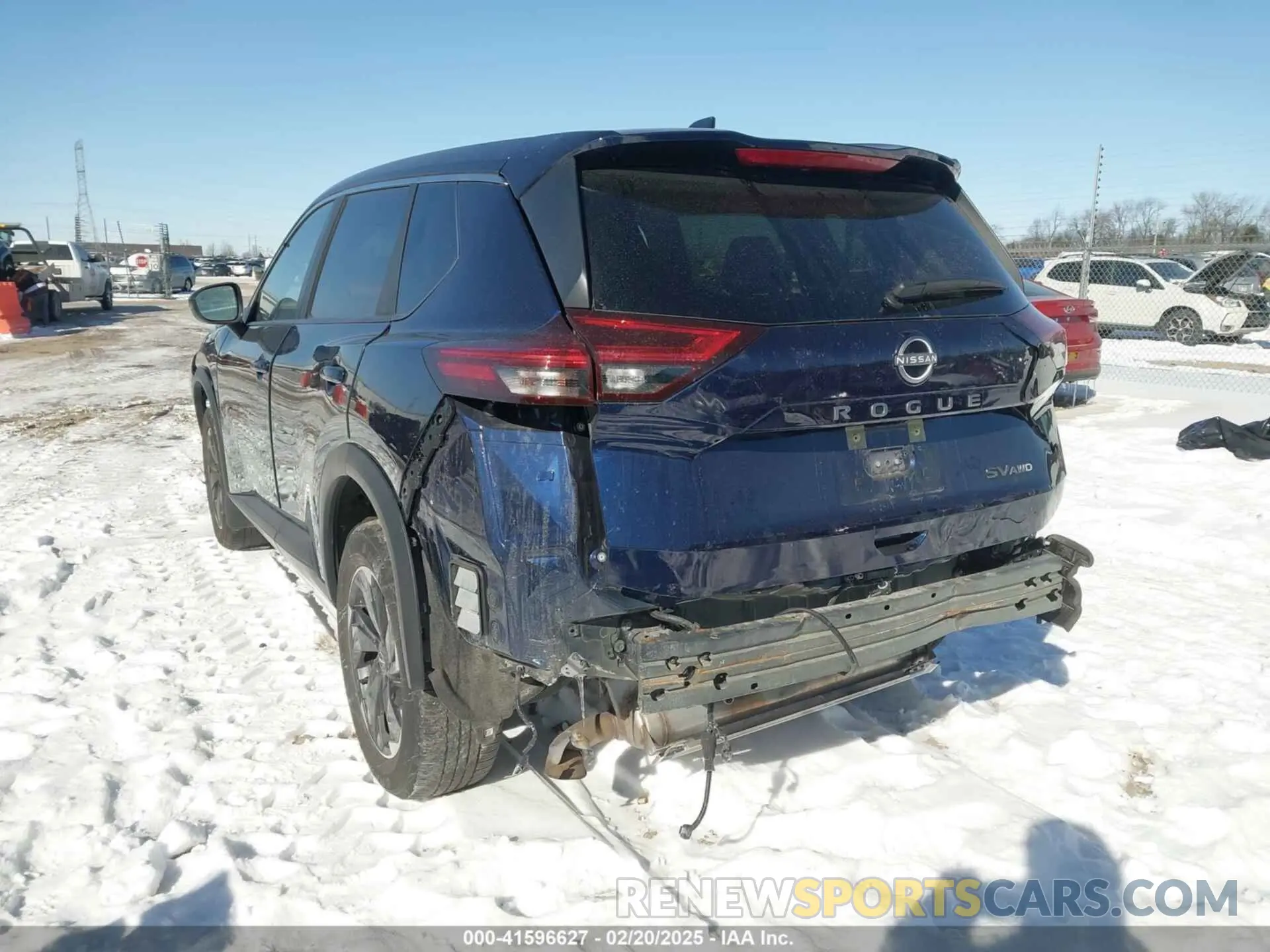 3 Photograph of a damaged car JN8BT3BB3RW424688 NISSAN ROGUE 2024