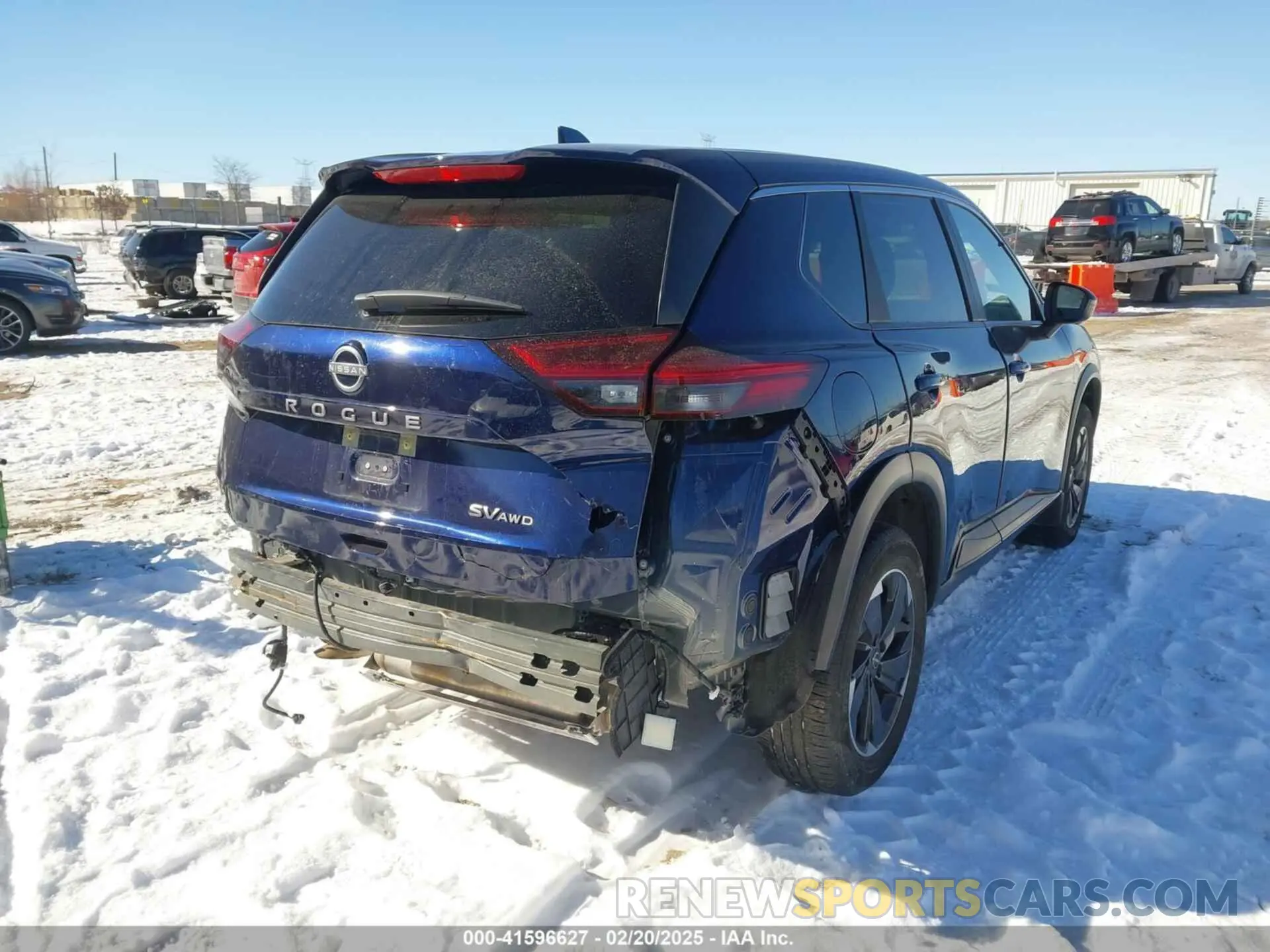 4 Photograph of a damaged car JN8BT3BB3RW424688 NISSAN ROGUE 2024
