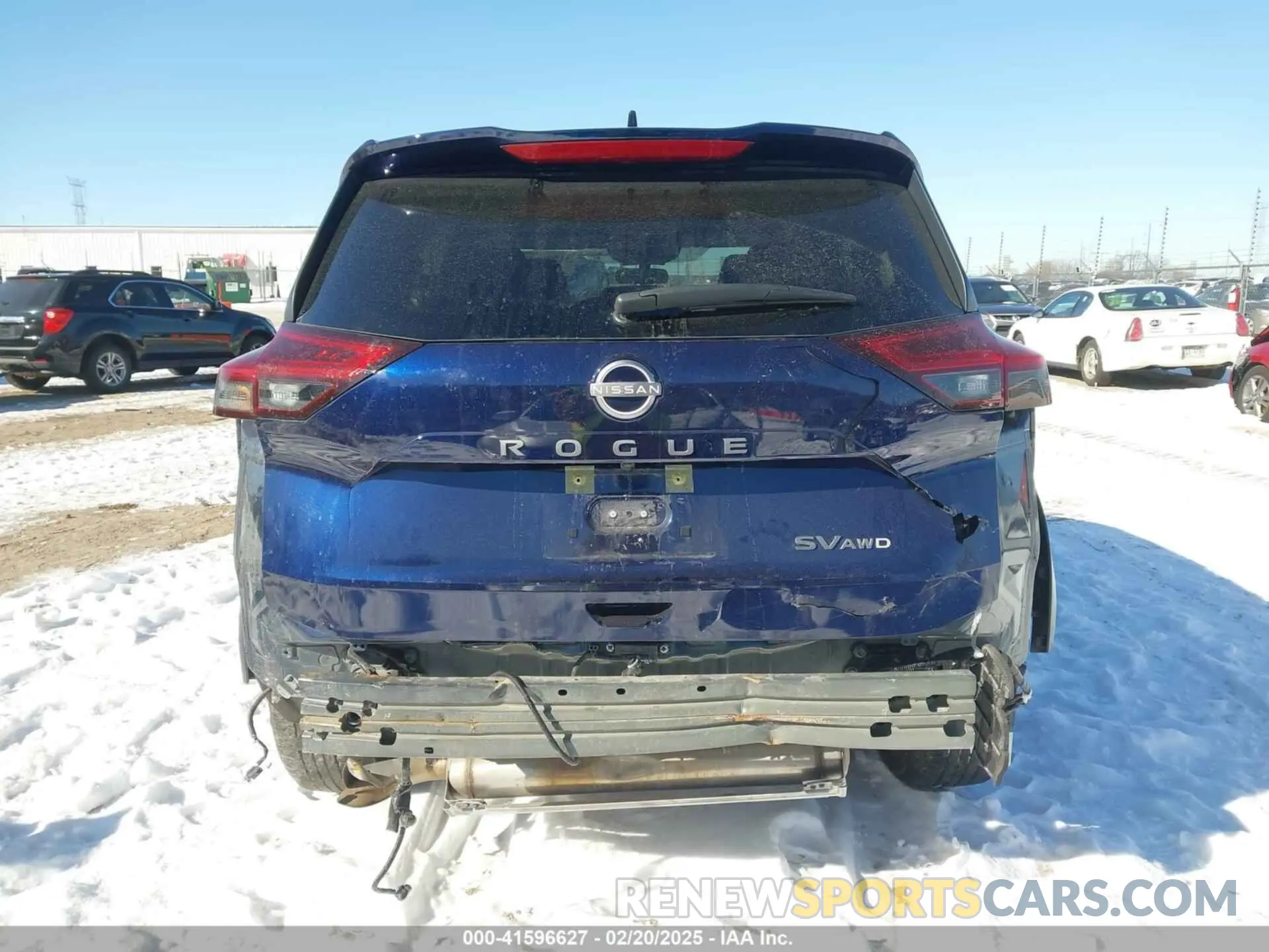 6 Photograph of a damaged car JN8BT3BB3RW424688 NISSAN ROGUE 2024
