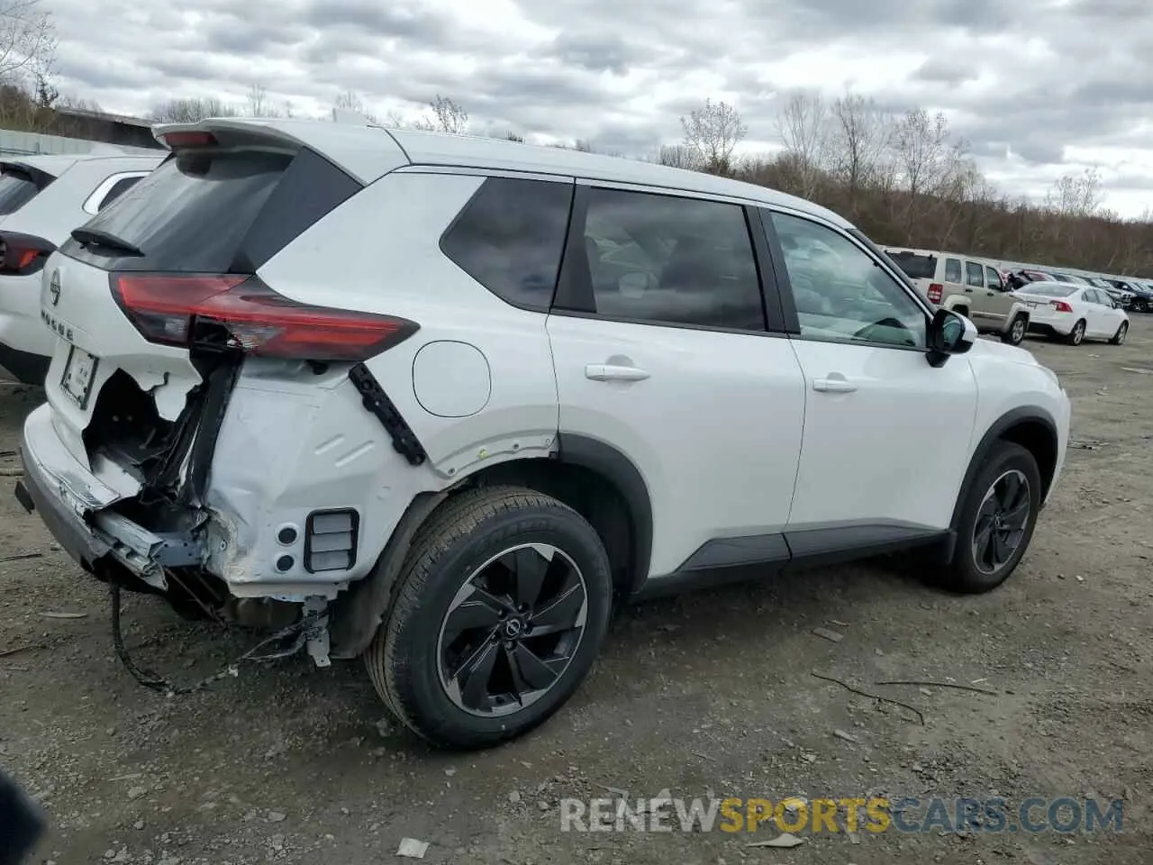 3 Photograph of a damaged car JN8BT3BB4RW422805 NISSAN ROGUE 2024
