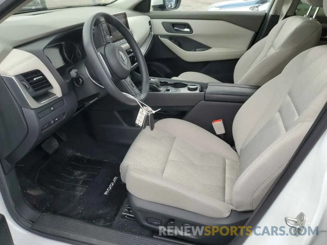 7 Photograph of a damaged car JN8BT3BB4RW422805 NISSAN ROGUE 2024