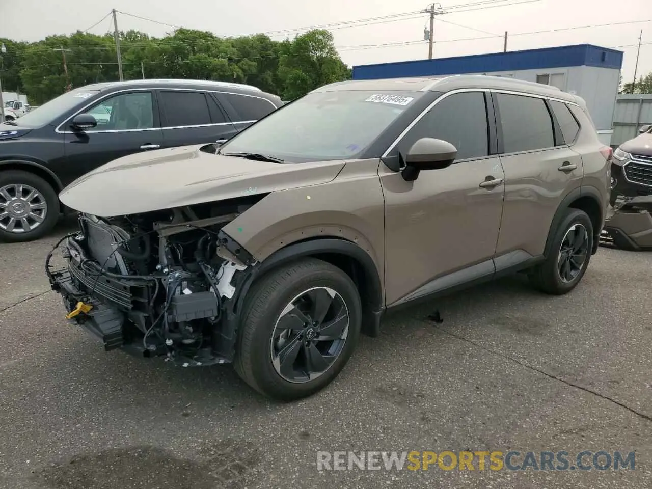 1 Photograph of a damaged car JN8BT3BB4RW427745 NISSAN ROGUE 2024