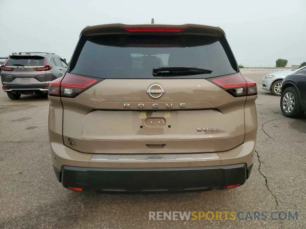 6 Photograph of a damaged car JN8BT3BB4RW427745 NISSAN ROGUE 2024