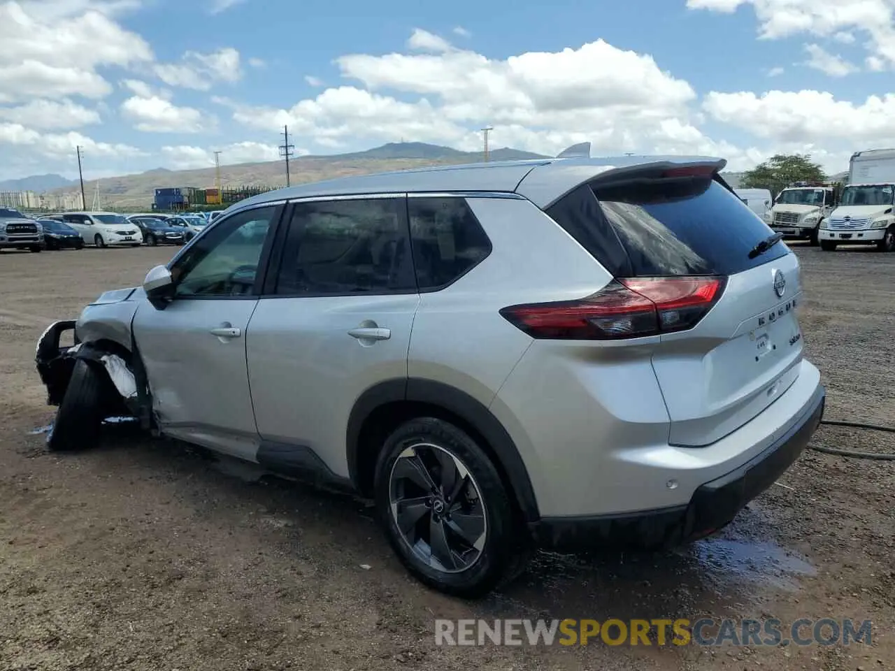 2 Photograph of a damaged car JN8BT3BB4RW435151 NISSAN ROGUE 2024