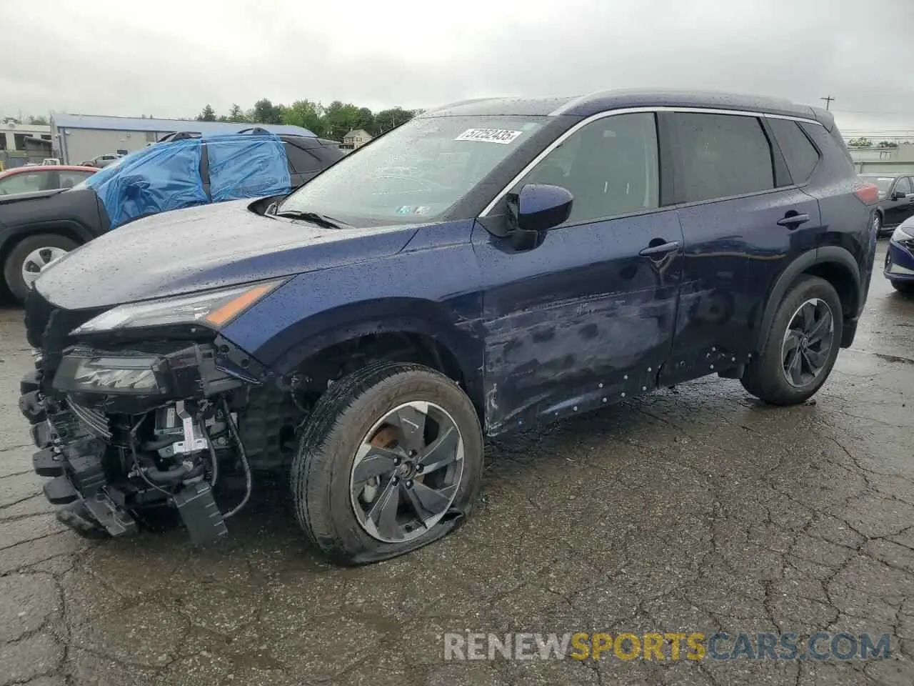 1 Photograph of a damaged car JN8BT3BB5RW284191 NISSAN ROGUE 2024