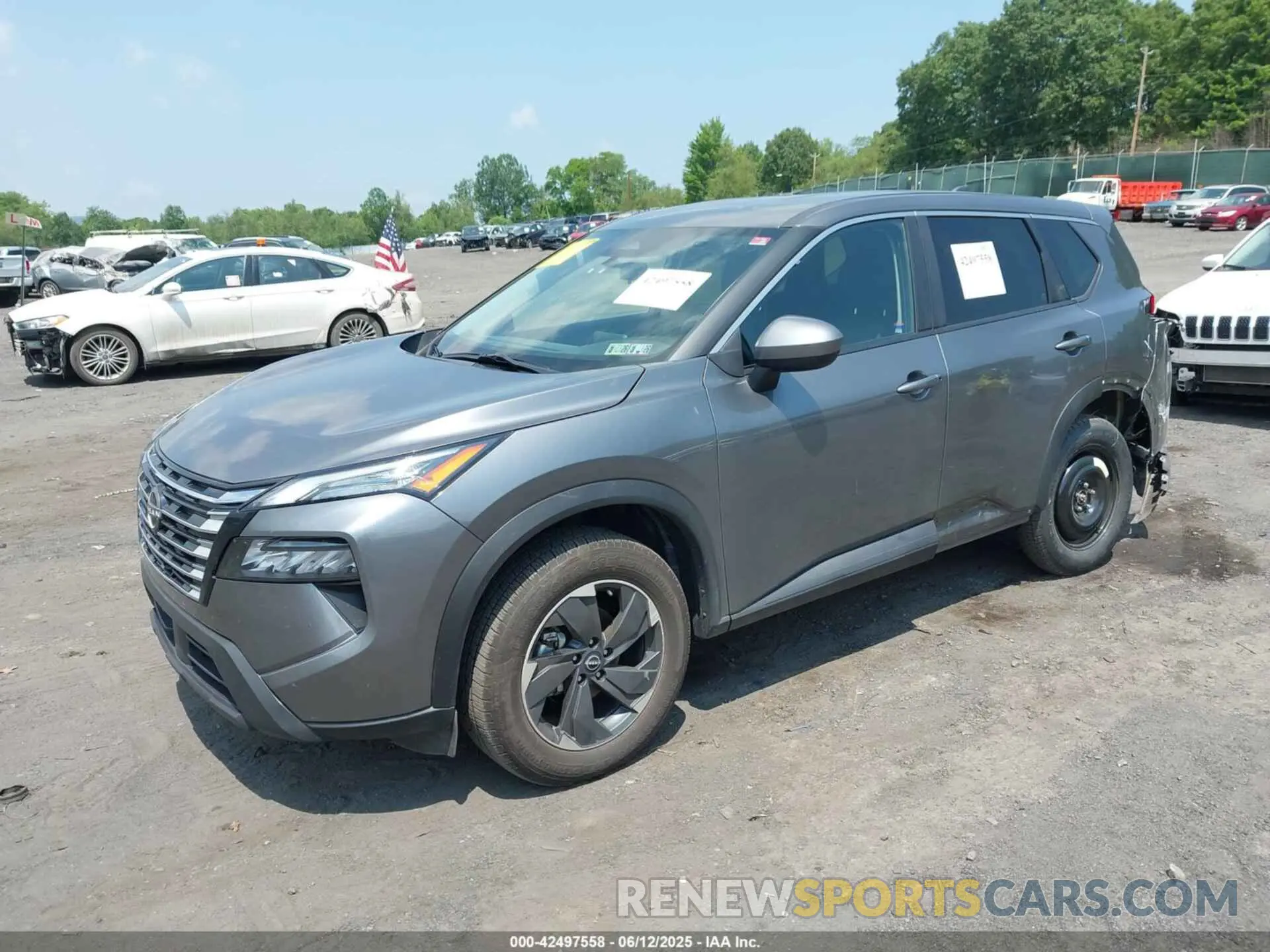 2 Photograph of a damaged car JN8BT3BB5RW420626 NISSAN ROGUE 2024