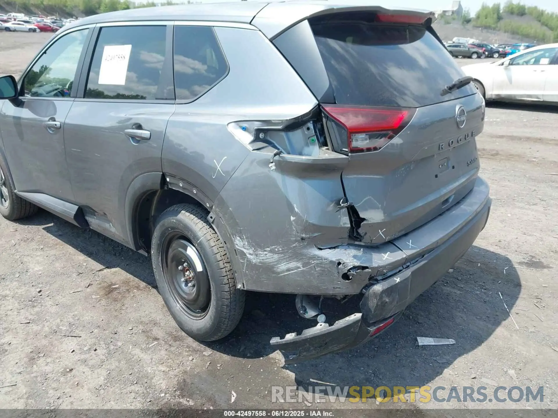 6 Photograph of a damaged car JN8BT3BB5RW420626 NISSAN ROGUE 2024