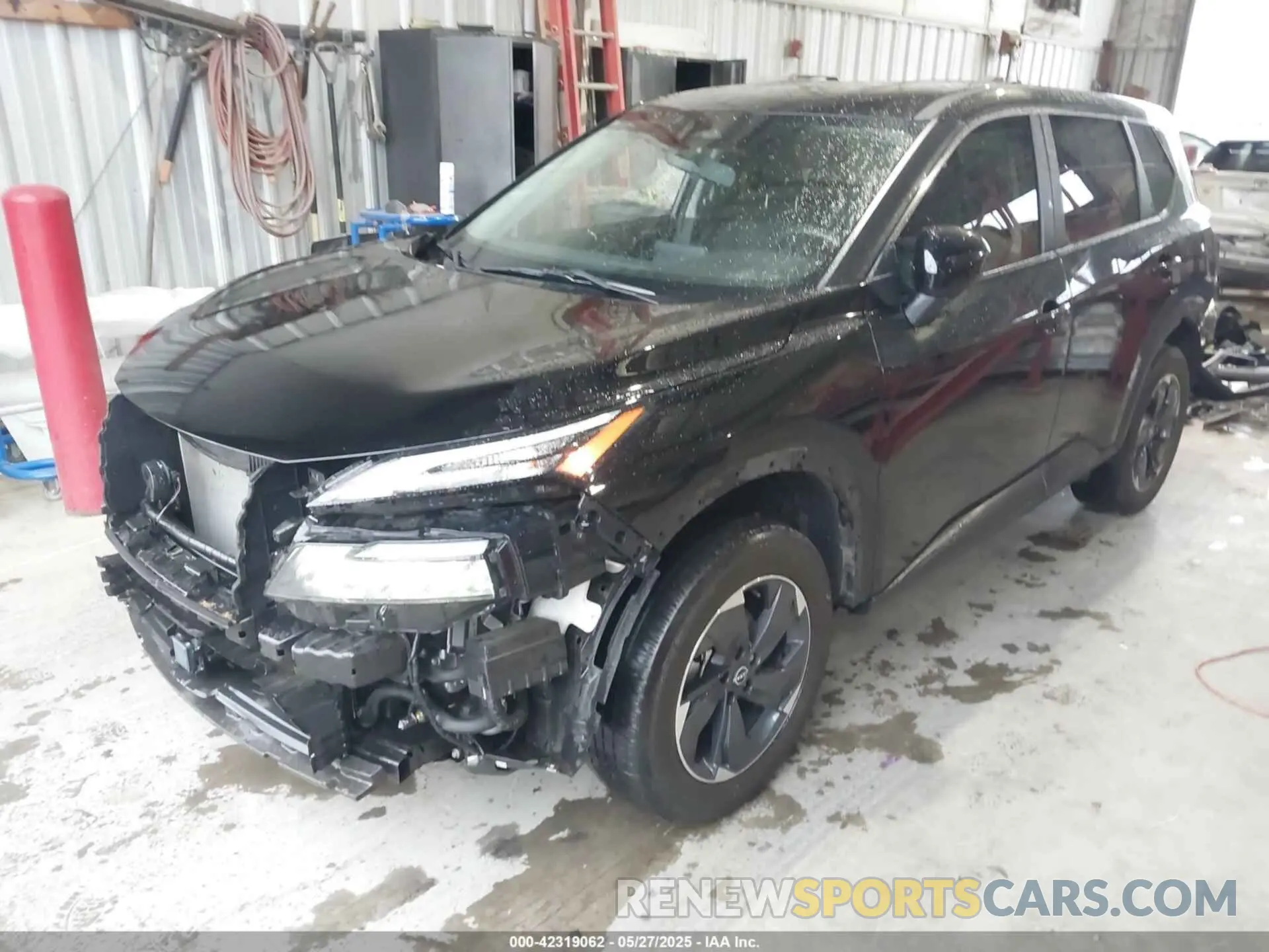2 Photograph of a damaged car JN8BT3BB5RW425387 NISSAN ROGUE 2024