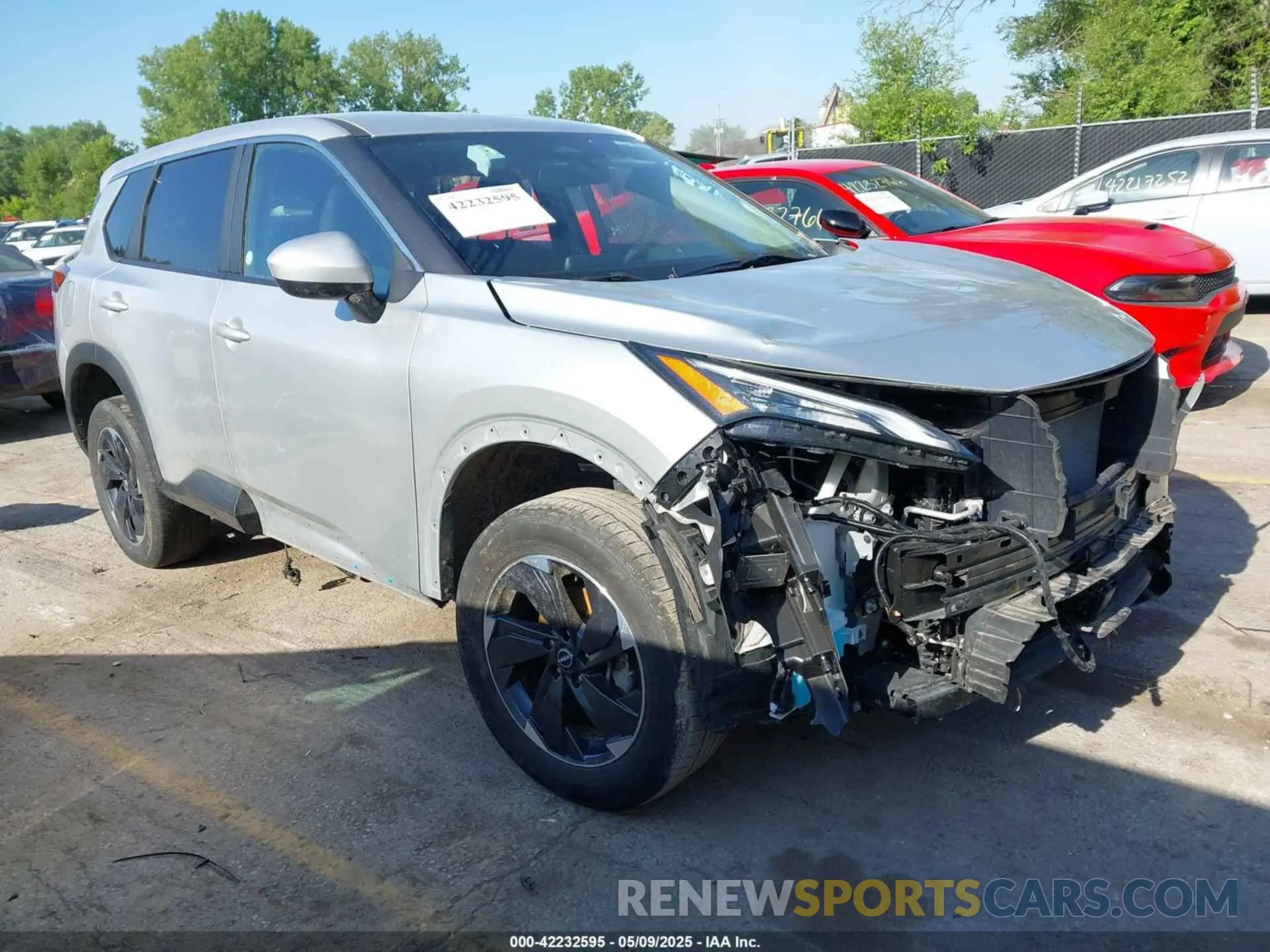 1 Photograph of a damaged car JN8BT3BB5RW425437 NISSAN ROGUE 2024