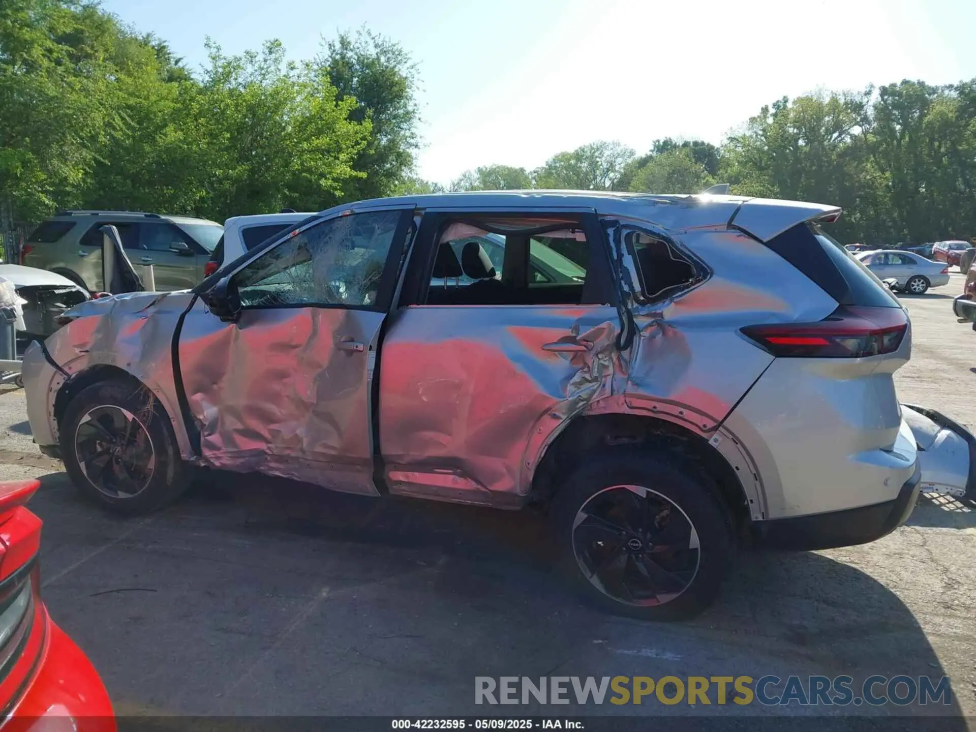 15 Photograph of a damaged car JN8BT3BB5RW425437 NISSAN ROGUE 2024