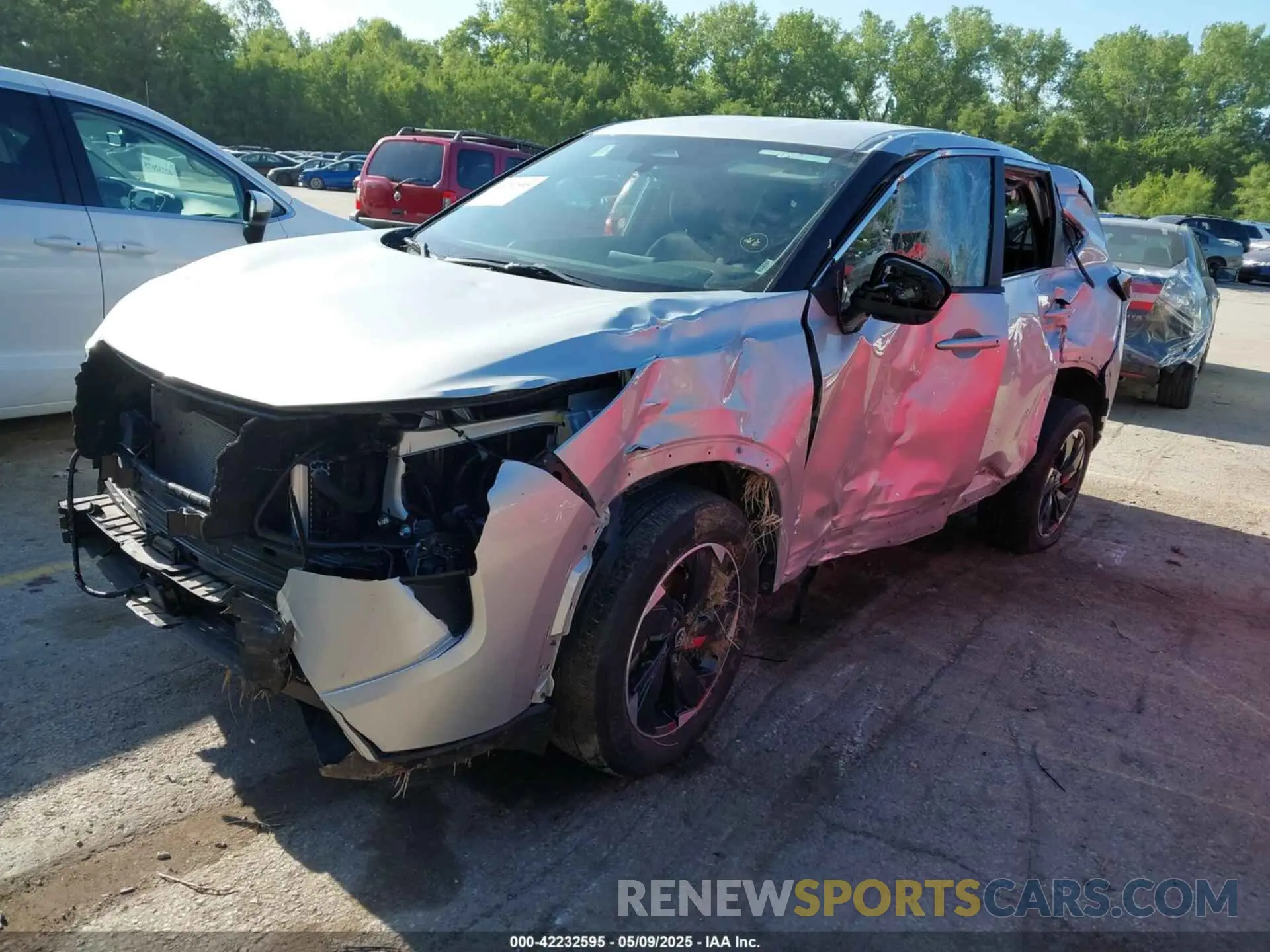 2 Photograph of a damaged car JN8BT3BB5RW425437 NISSAN ROGUE 2024