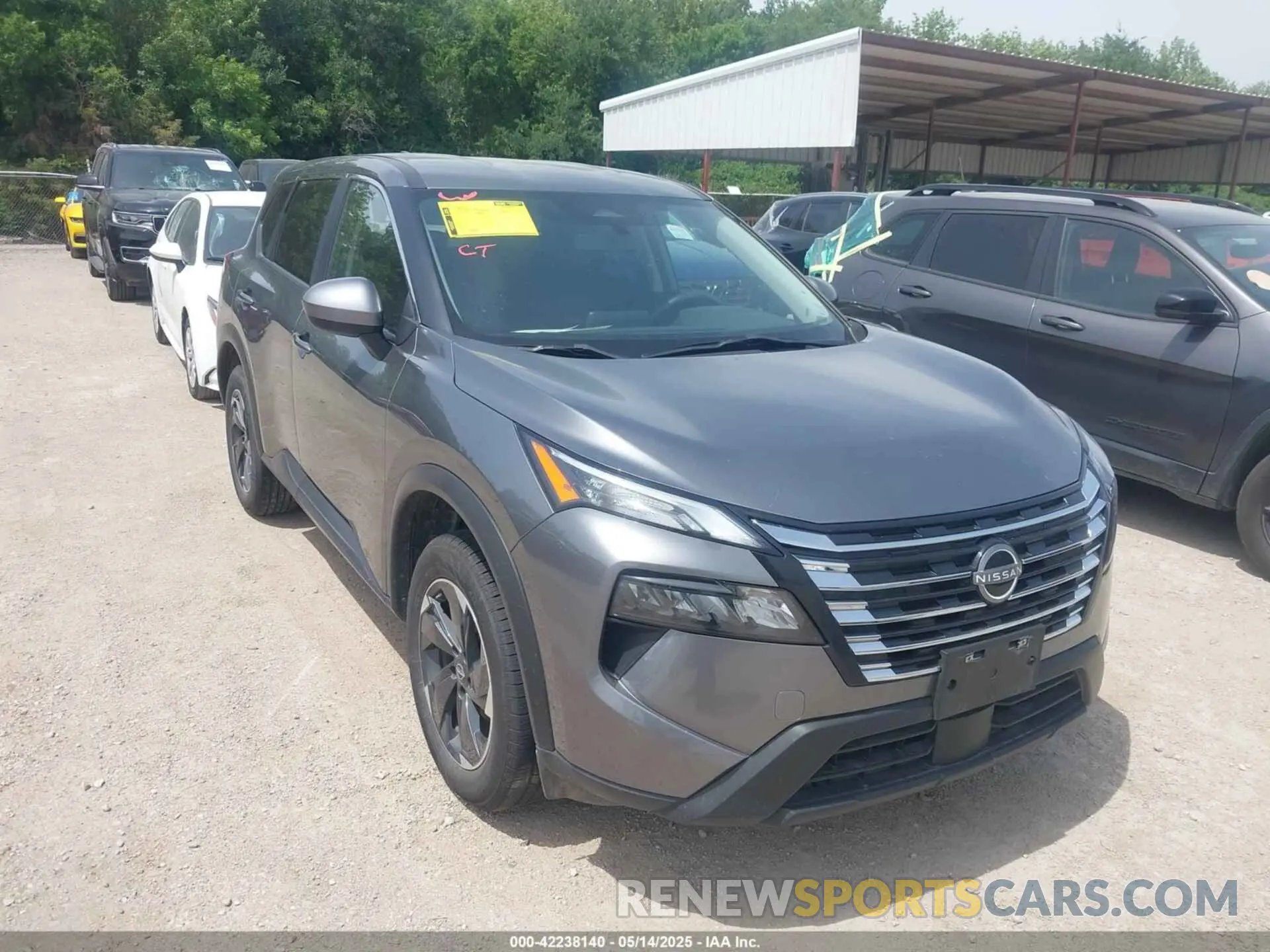 1 Photograph of a damaged car JN8BT3BB5RW431772 NISSAN ROGUE 2024
