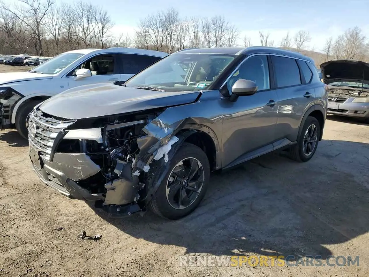 1 Photograph of a damaged car JN8BT3BB5RW449690 NISSAN ROGUE 2024