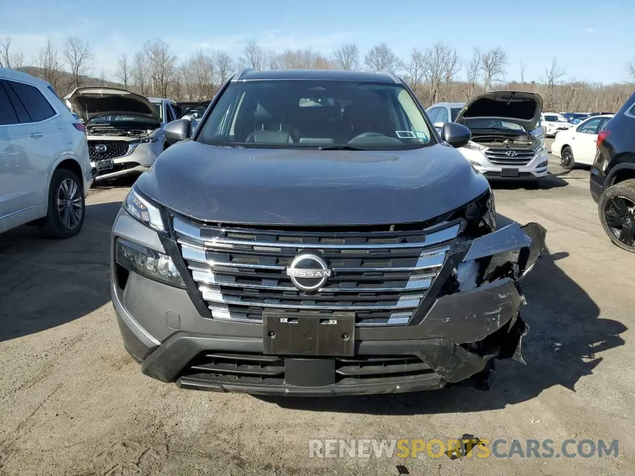 5 Photograph of a damaged car JN8BT3BB5RW449690 NISSAN ROGUE 2024