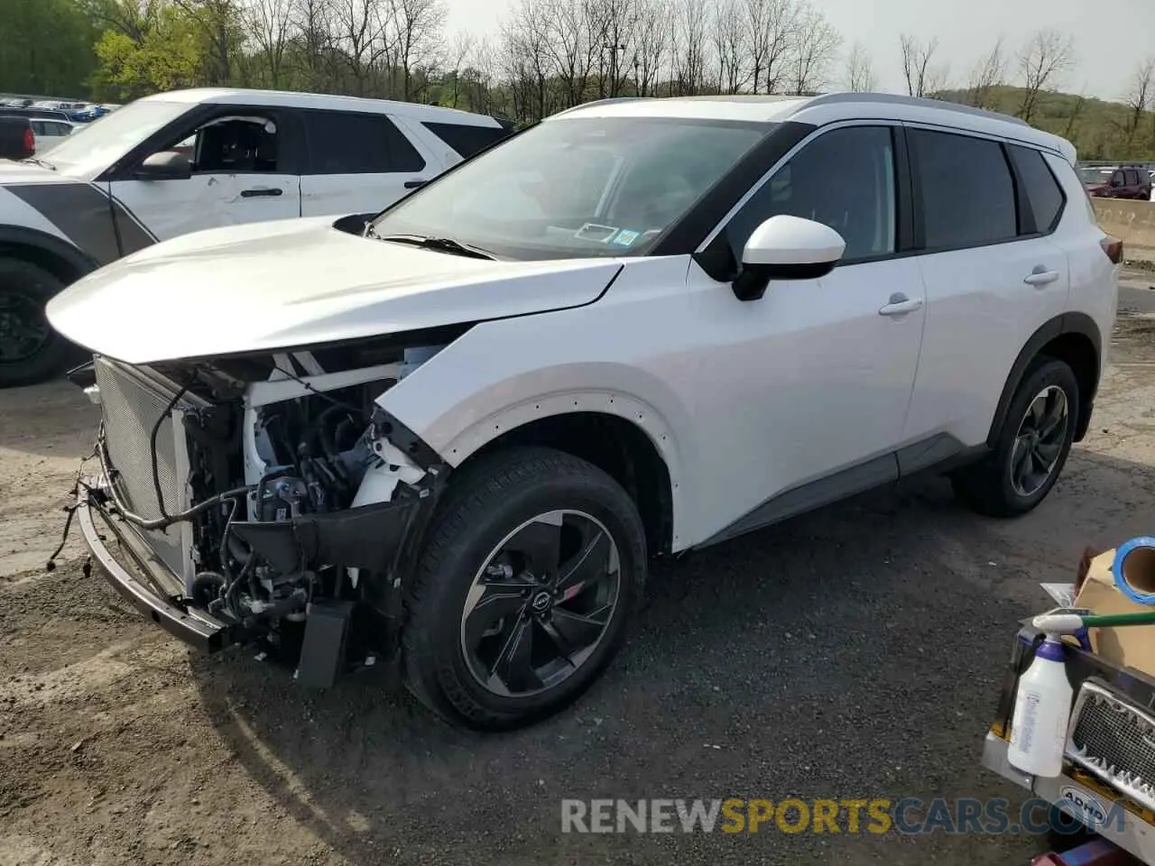 1 Photograph of a damaged car JN8BT3BB6RW170393 NISSAN ROGUE 2024