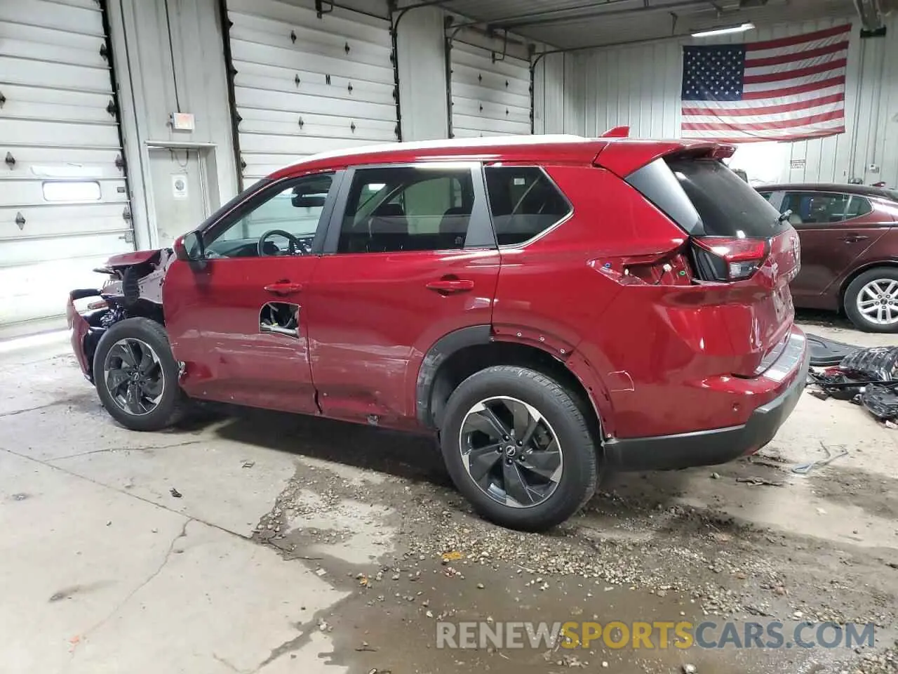 2 Photograph of a damaged car JN8BT3BB6RW172595 NISSAN ROGUE 2024