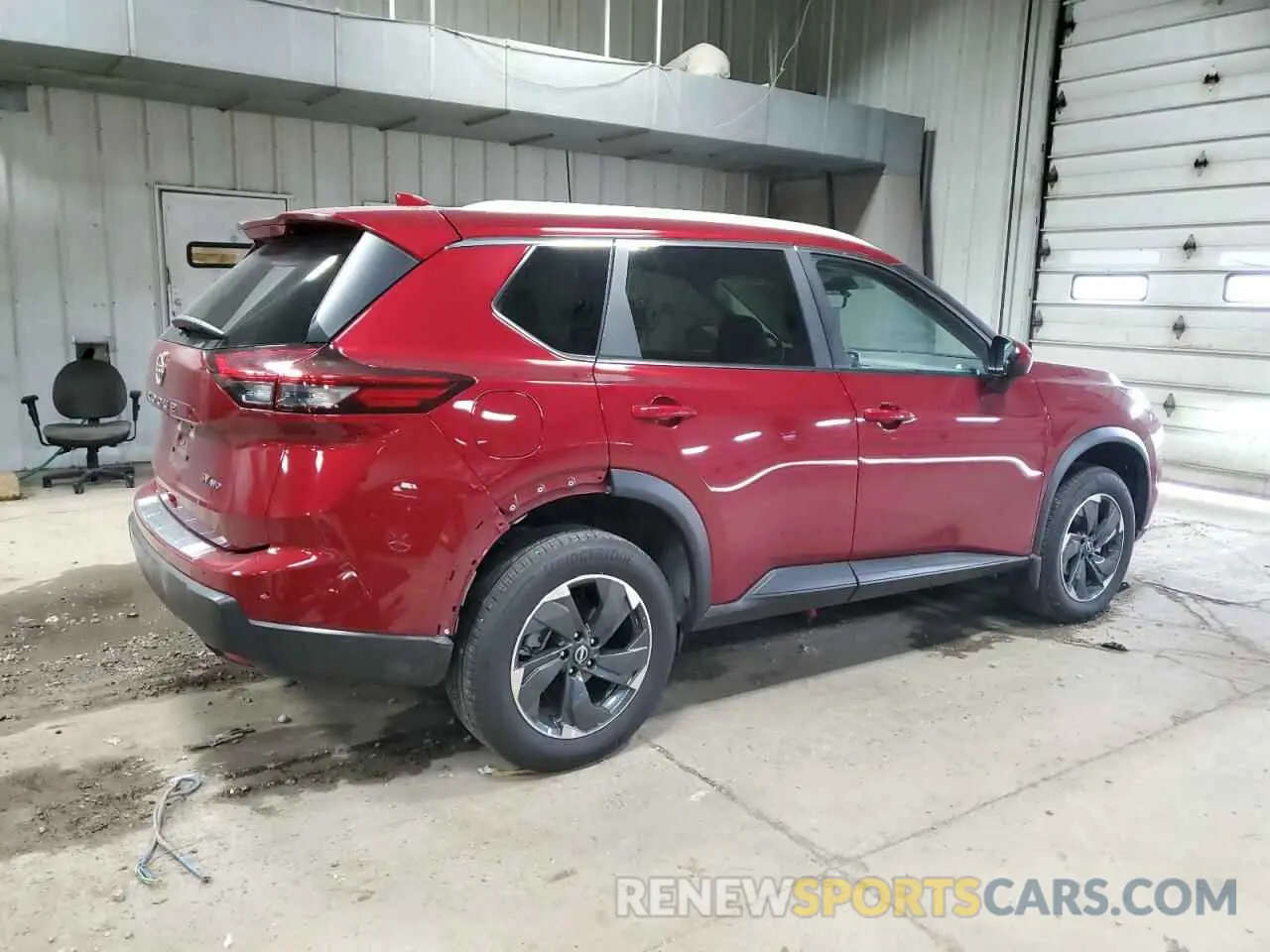 3 Photograph of a damaged car JN8BT3BB6RW172595 NISSAN ROGUE 2024