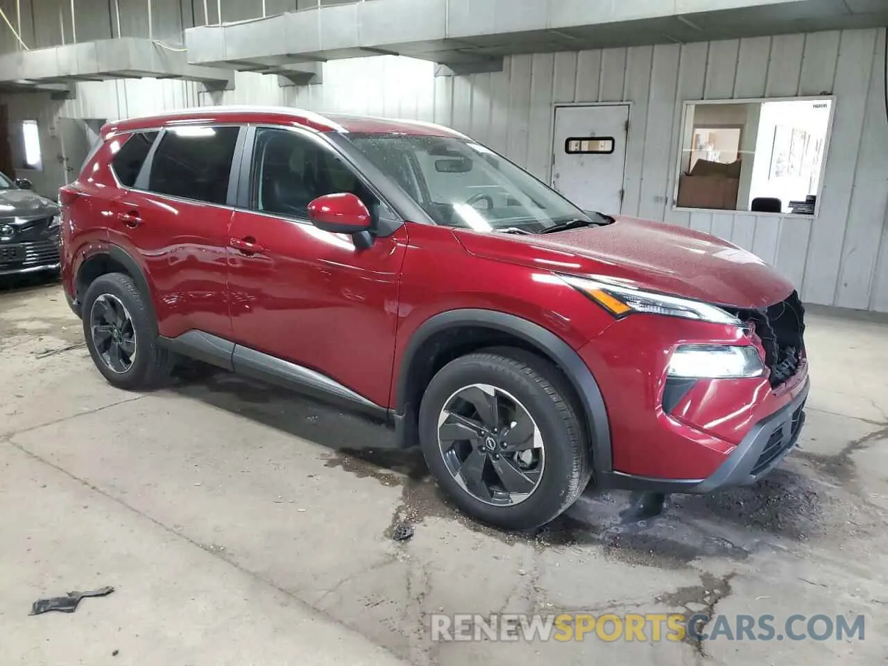4 Photograph of a damaged car JN8BT3BB6RW172595 NISSAN ROGUE 2024