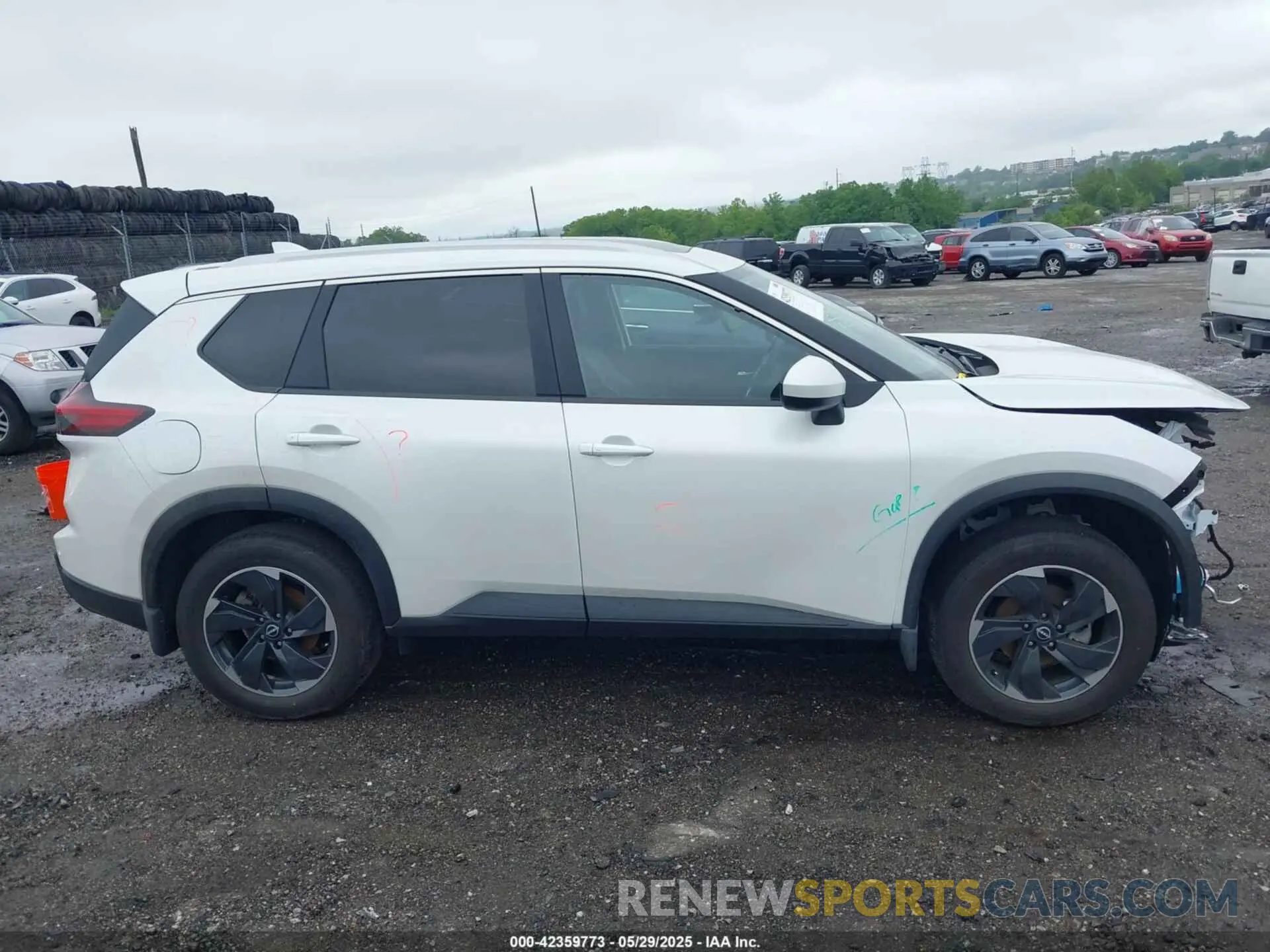 14 Photograph of a damaged car JN8BT3BB6RW285401 NISSAN ROGUE 2024